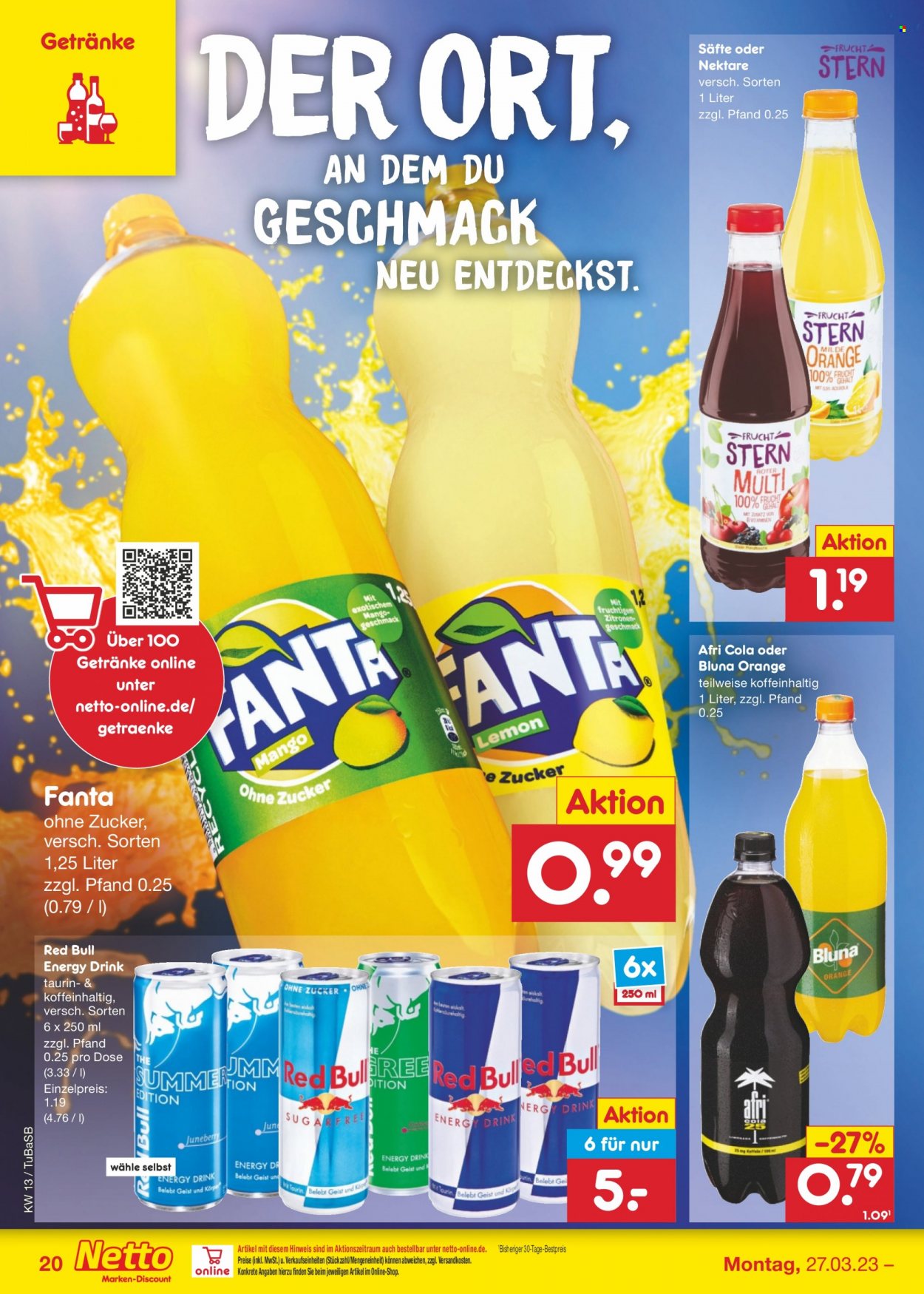 Netto Marken-Discount Prospekte  - 27.03.2023 - 1.04.2023. Seite 20