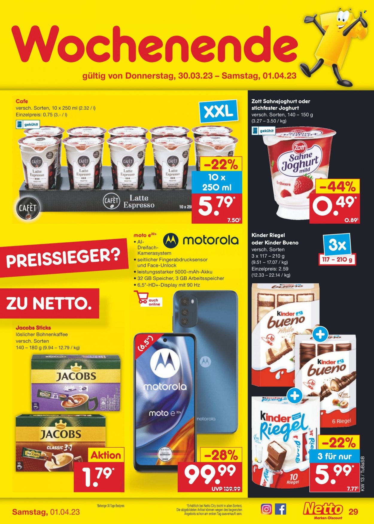 Netto Marken-Discount Prospekte  - 27.03.2023 - 1.04.2023. Seite 29