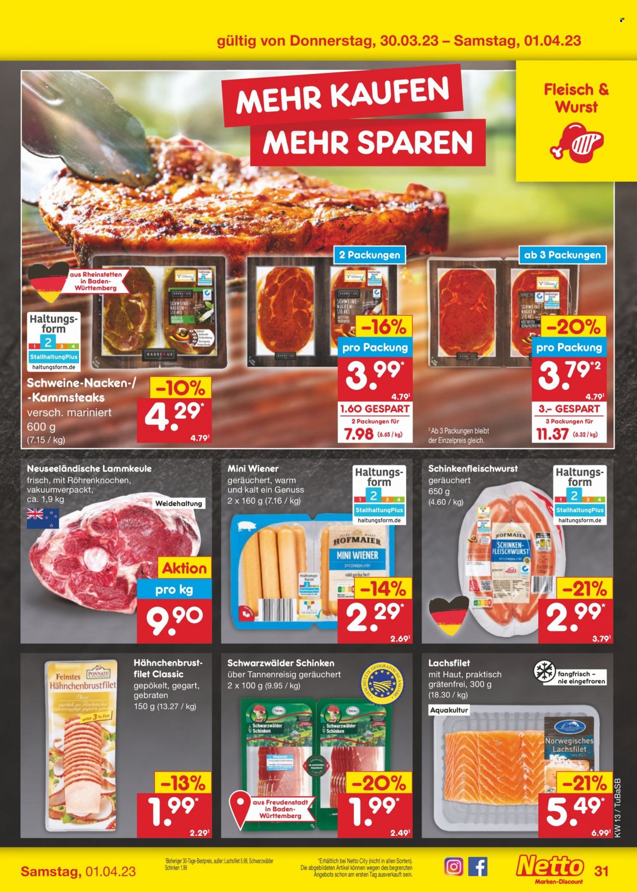 Netto Marken-Discount Prospekte  - 27.03.2023 - 1.04.2023. Seite 31