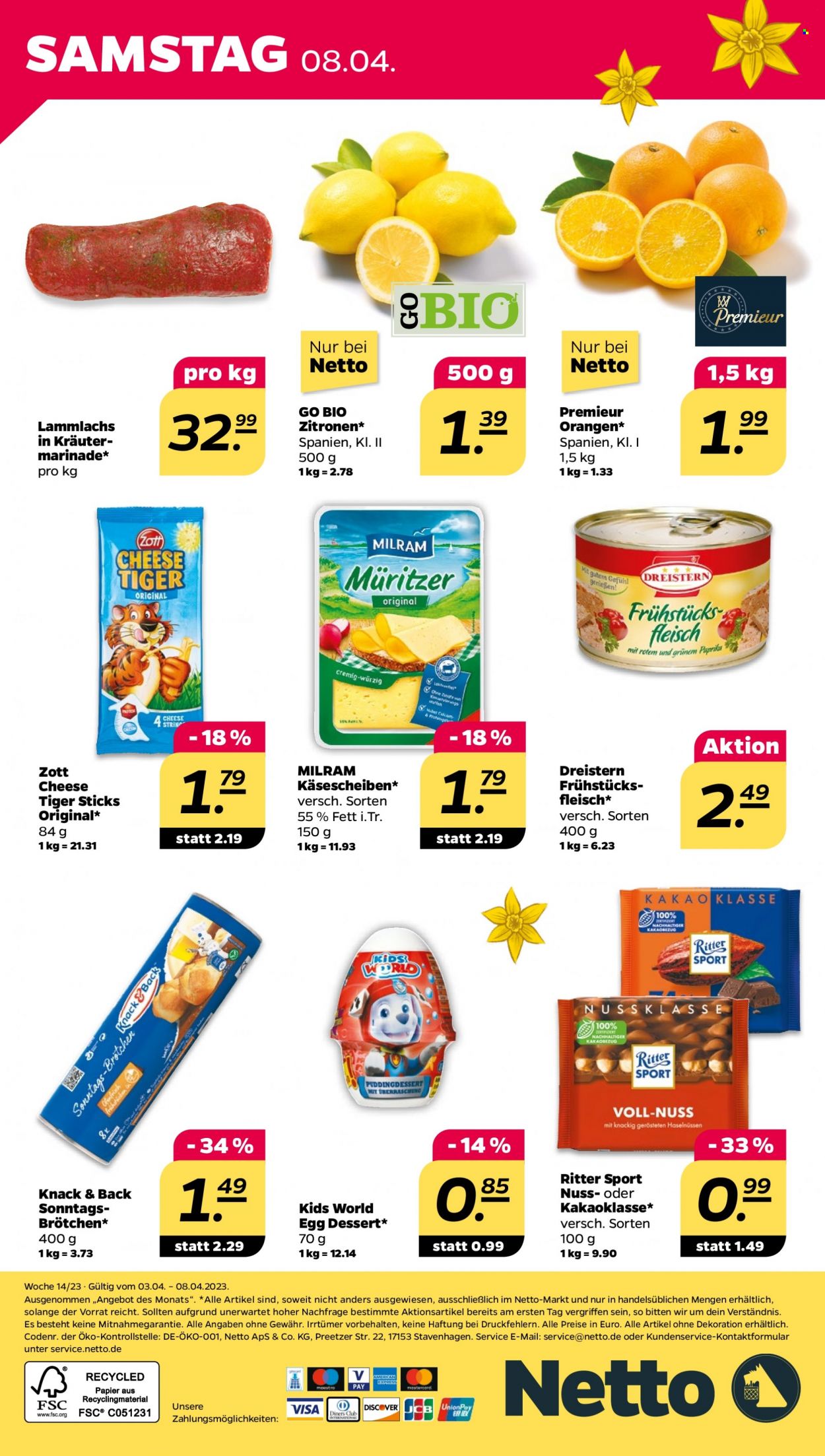 Netto Prospekte  - 3.04.2023 - 8.04.2023. Seite 28