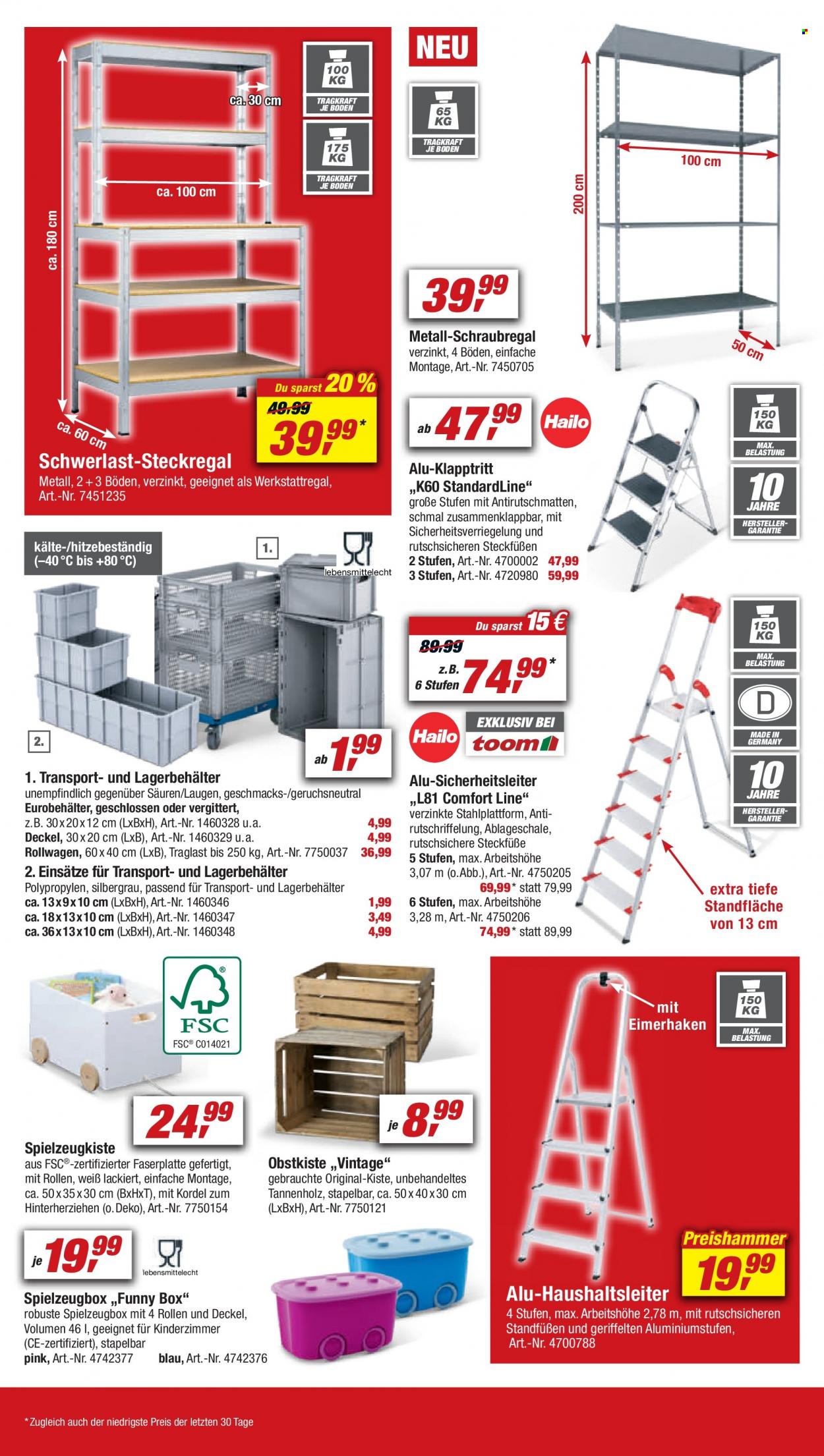 toom Baumarkt Prospekte  - 1.04.2023 - 7.04.2023. Seite 18