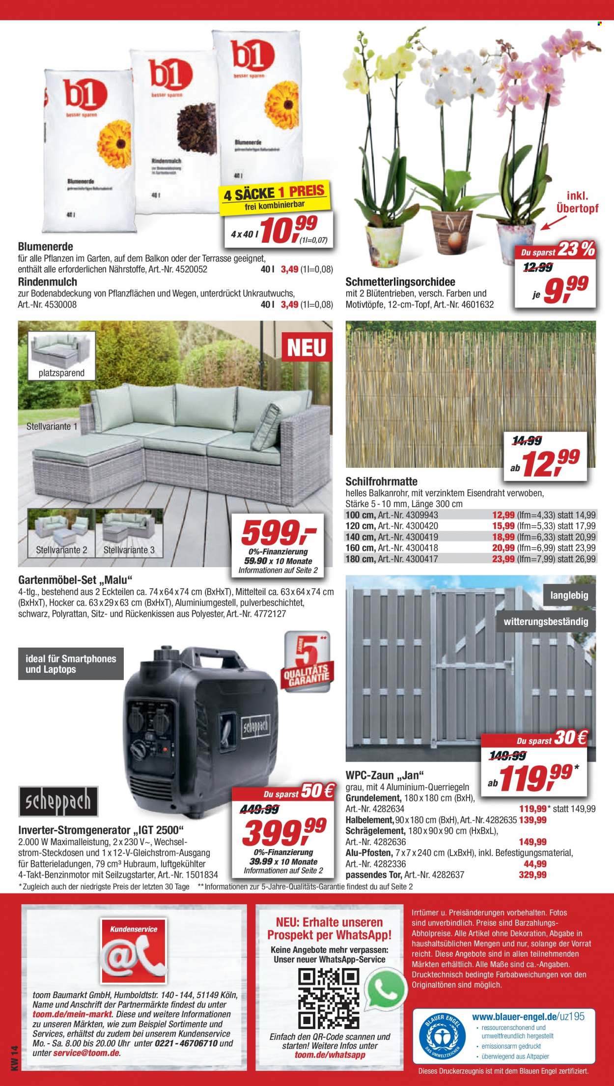 toom Baumarkt Prospekte  - 1.04.2023 - 7.04.2023. Seite 22