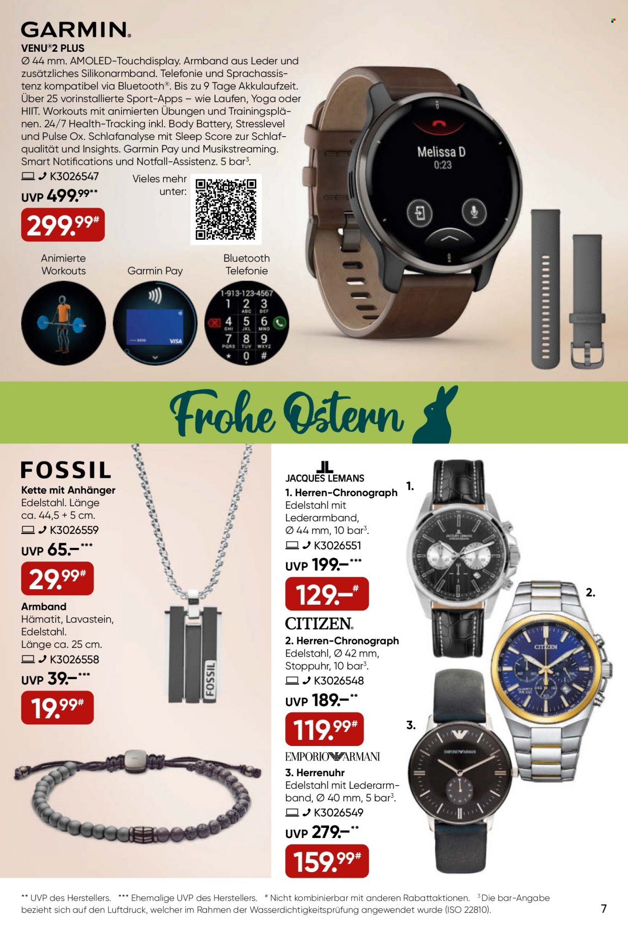 GALERIA Karstadt Kaufhof Prospekte  - 29.03.2023 - 4.04.2023. Seite 7