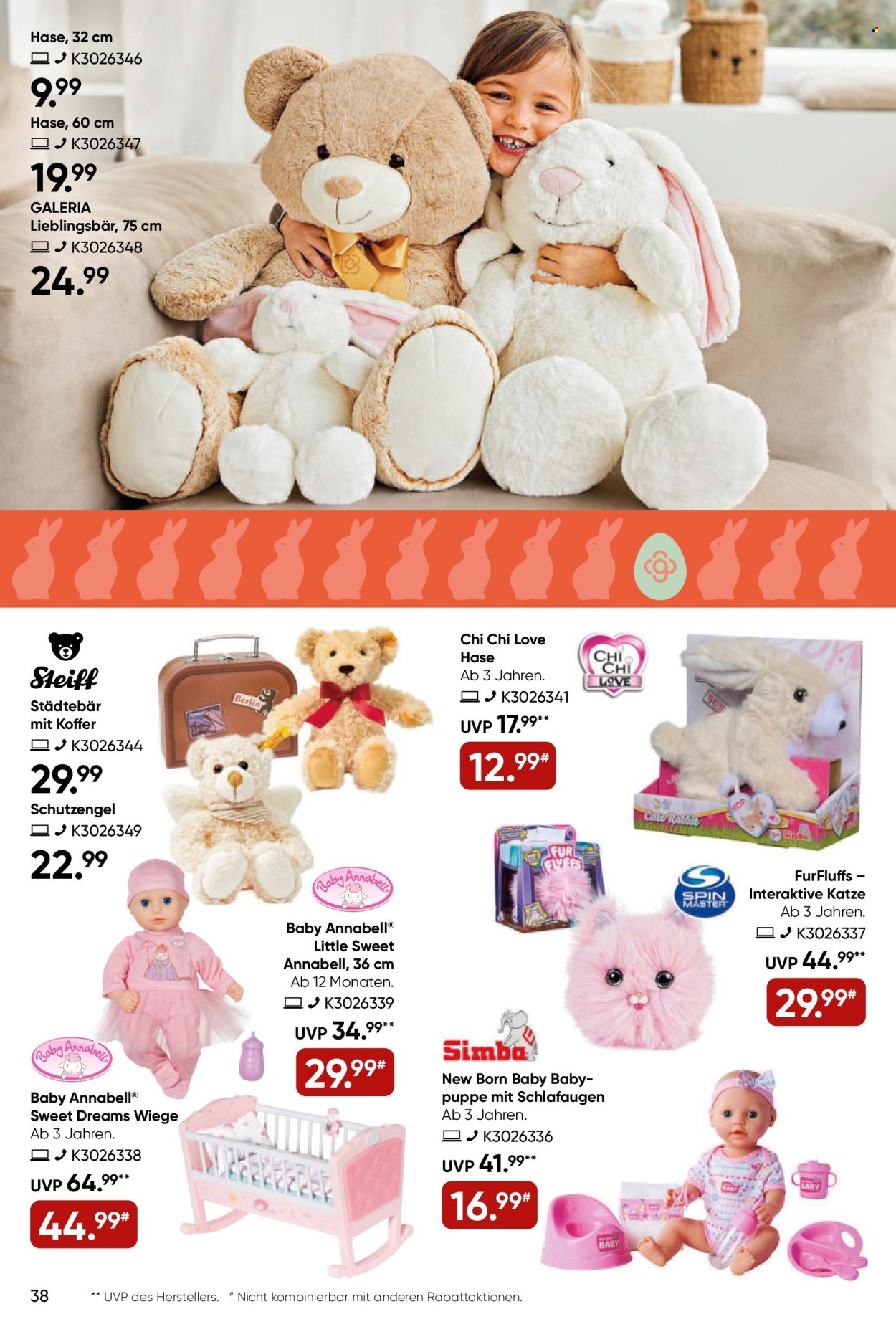 GALERIA Karstadt Kaufhof Prospekte  - 29.03.2023 - 4.04.2023. Seite 38