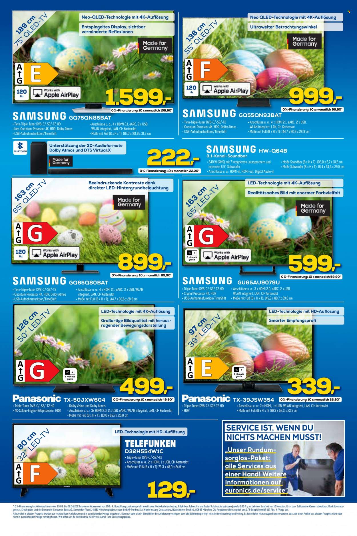 Euronics Prospekte  - 29.03.2023 - 8.04.2023. Seite 3