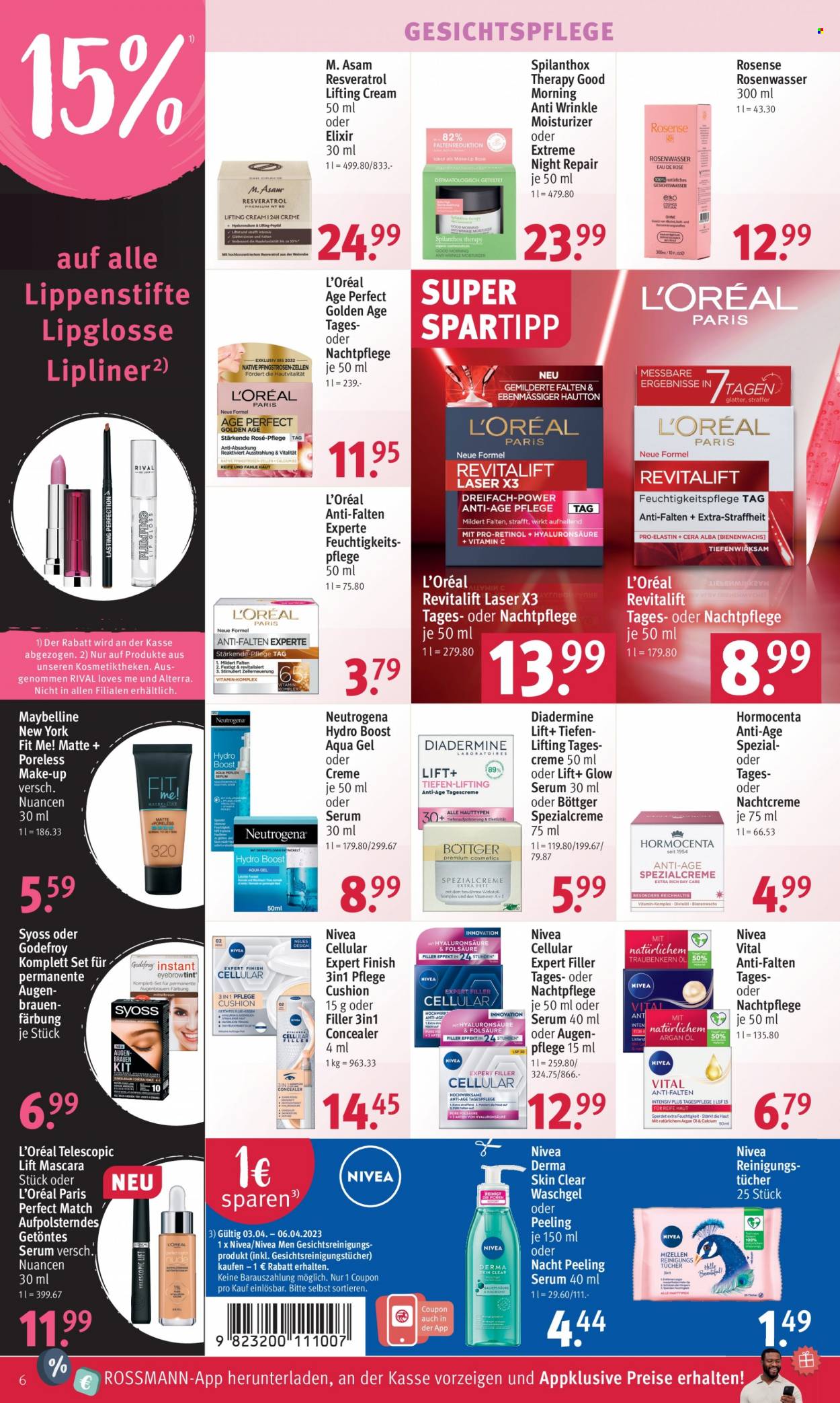 Rossmann Prospekte  - 3.04.2023 - 6.04.2023. Seite 6