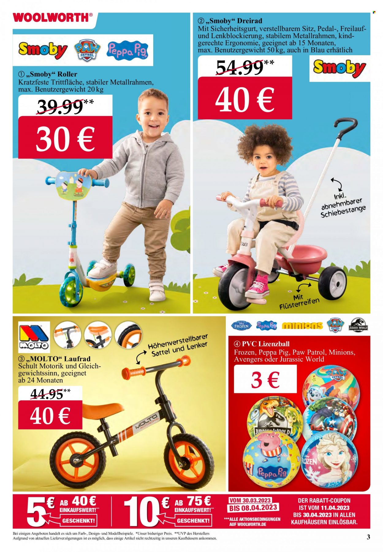 Woolworth Prospekte . Seite 3