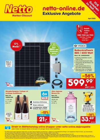 Leták Netto Marken-Discount - 30.3.2023 - 30.4.2023.
