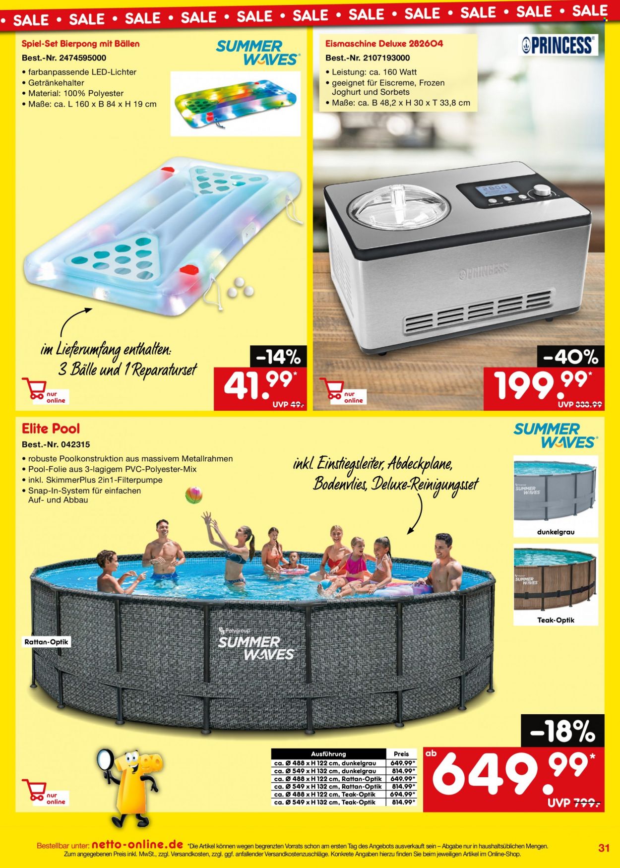 Netto Marken-Discount Prospekte  - 30.03.2023 - 30.04.2023. Seite 31