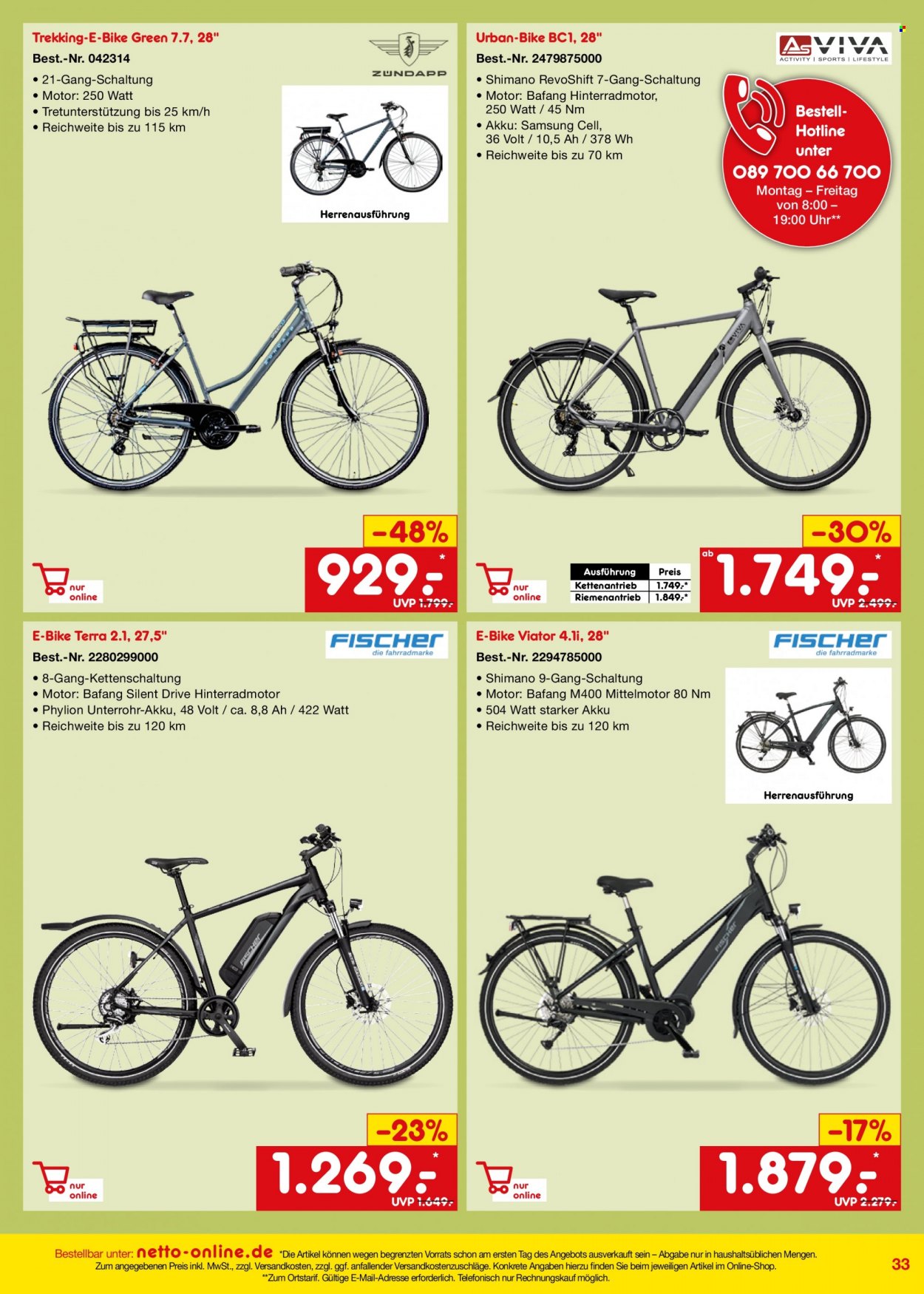 Netto Marken-Discount Prospekte  - 30.03.2023 - 30.04.2023. Seite 33