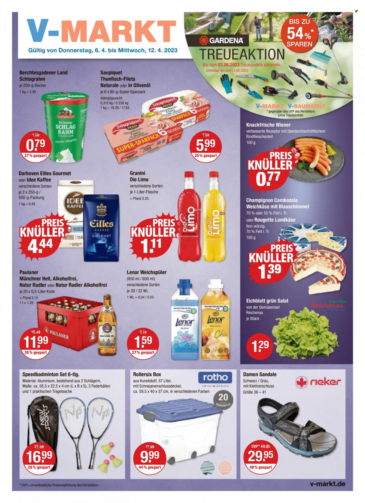 V-Markt Prospekte  - 6.04.2023 - 12.04.2023. Seite 1