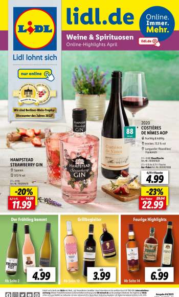 Prospekte Lidl - 1.04.2023 - 30.04.2023.