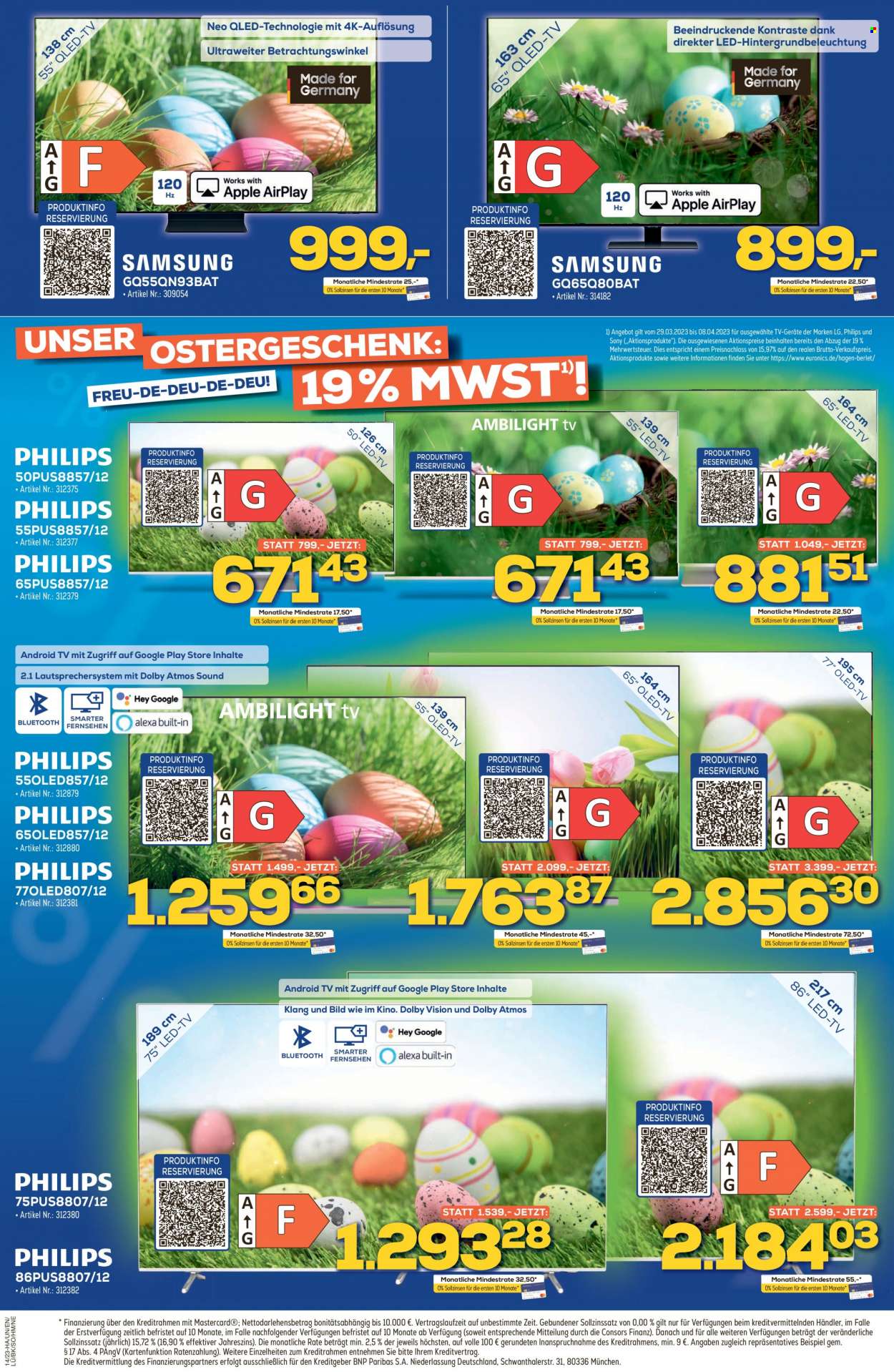 Euronics Prospekte  - 29.03.2023 - 8.04.2023. Seite 3