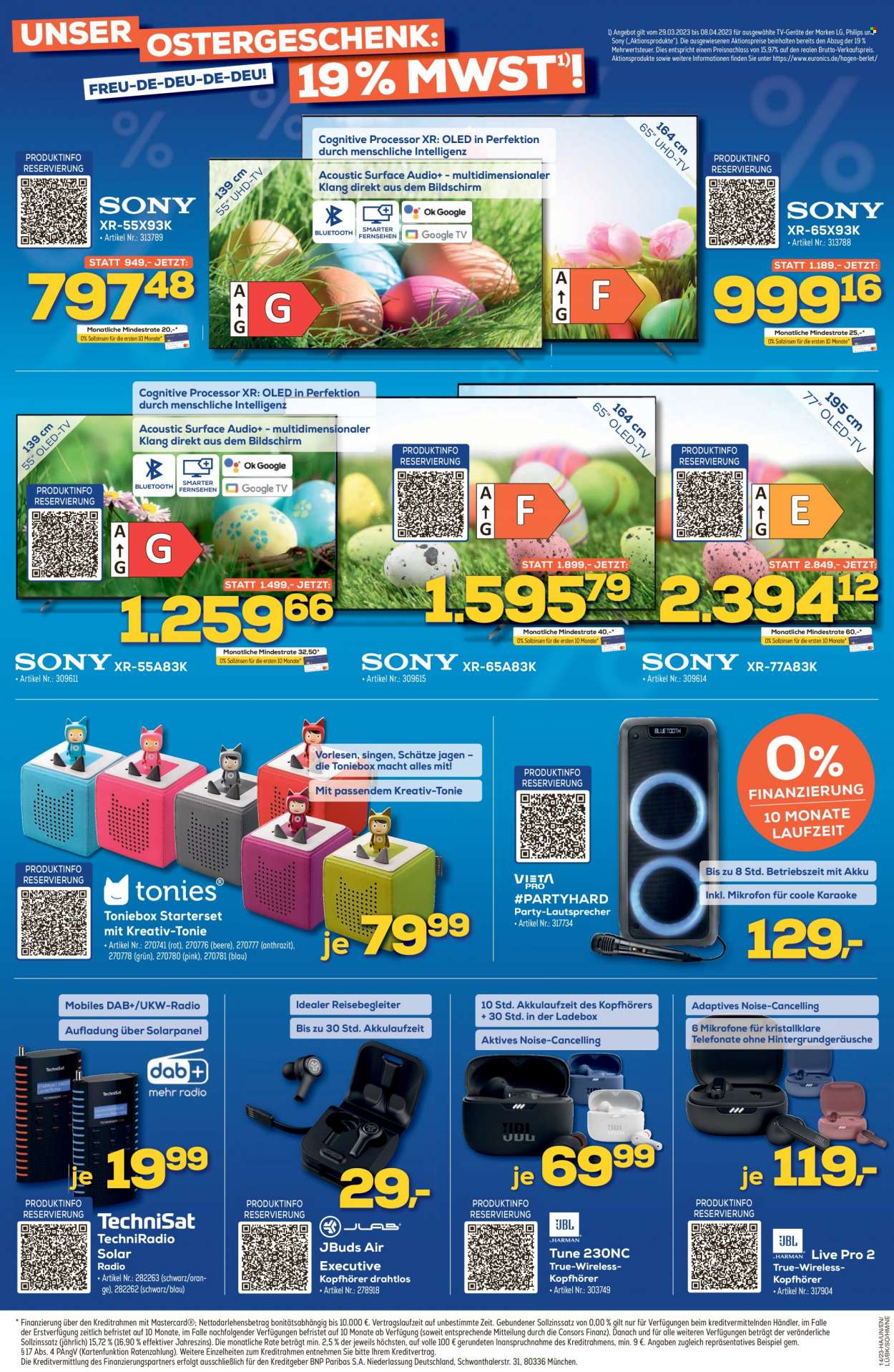 Euronics Prospekte  - 29.03.2023 - 8.04.2023. Seite 4