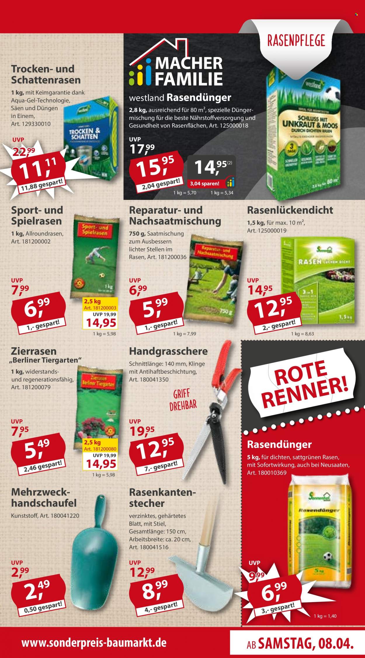 Sonderpreis-Baumarkt Prospekte  - 8.04.2023 - 14.04.2023. Seite 9