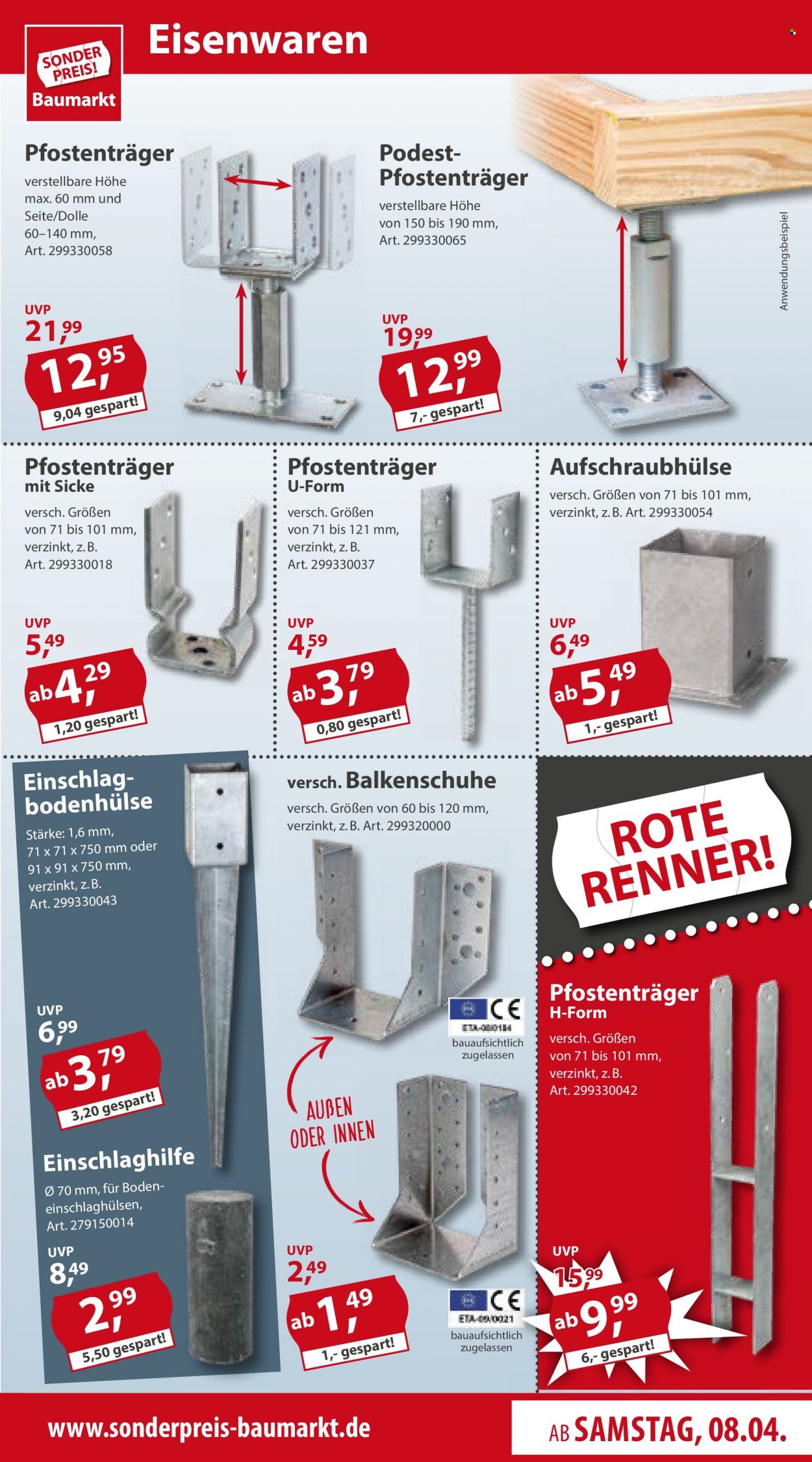 Sonderpreis-Baumarkt Prospekte  - 8.04.2023 - 14.04.2023. Seite 15