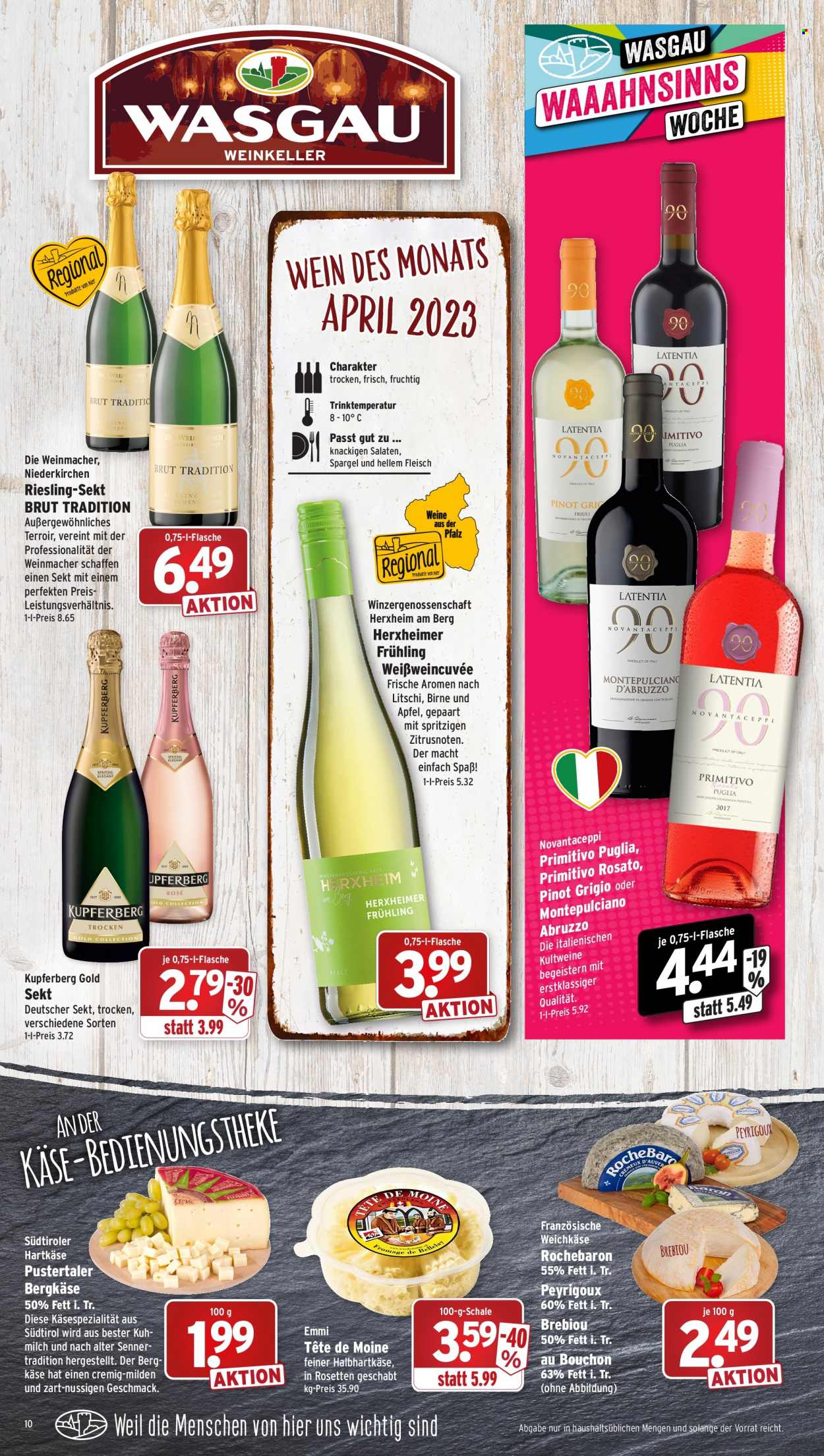 Wasgau Prospekte  - 3.04.2023 - 8.04.2023. Seite 10