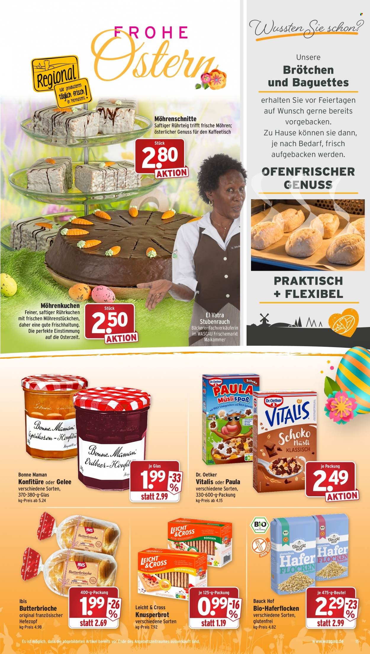 Wasgau Prospekte  - 3.04.2023 - 8.04.2023. Seite 15
