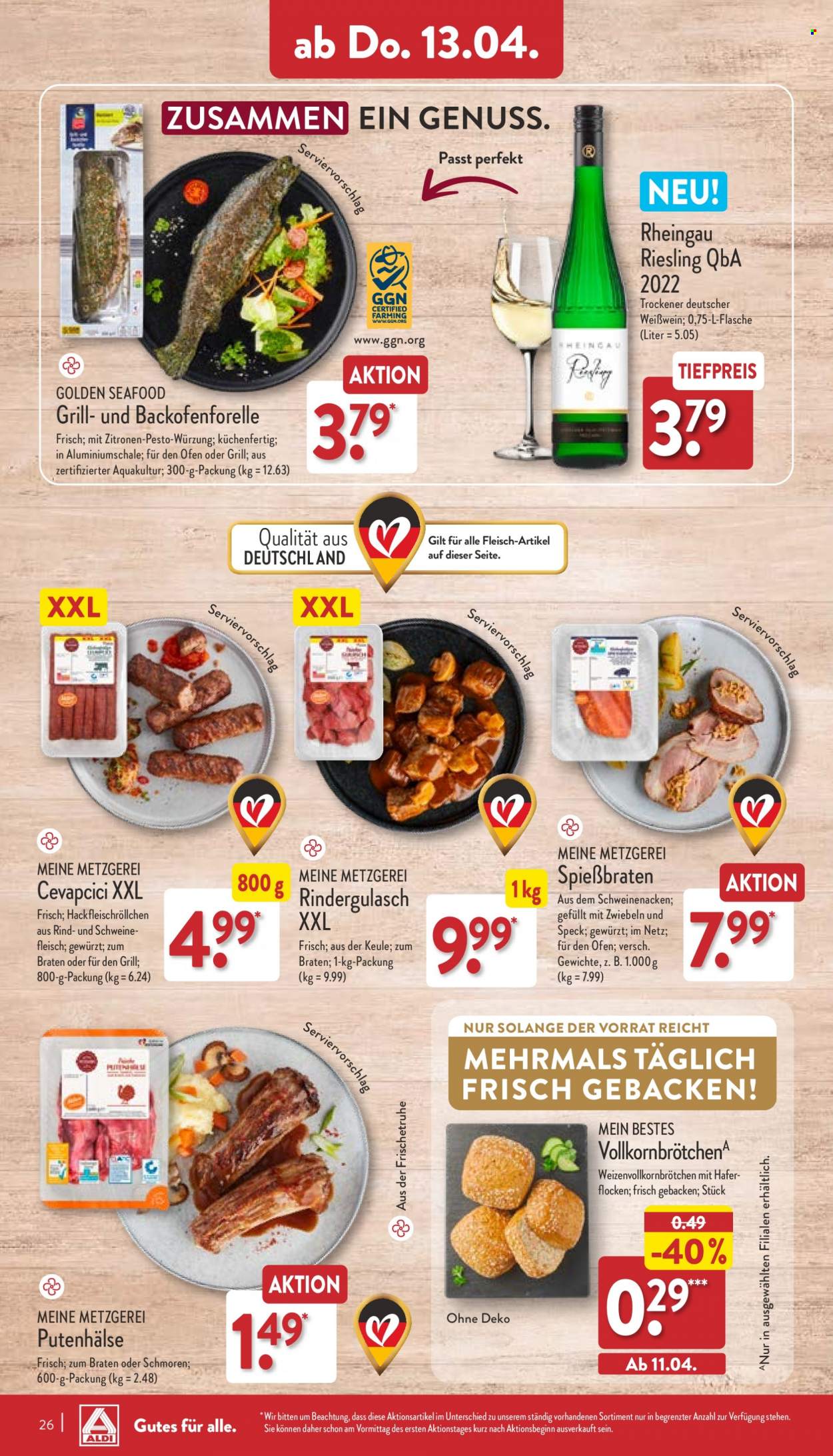 ALDI Nord Prospekte  - 11.04.2023 - 15.04.2023. Seite 26