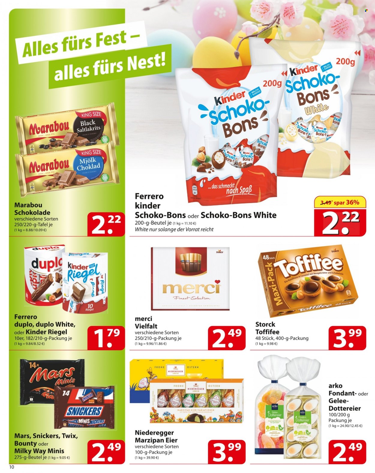 famila Prospekte  - 3.04.2023 - 8.04.2023. Seite 10