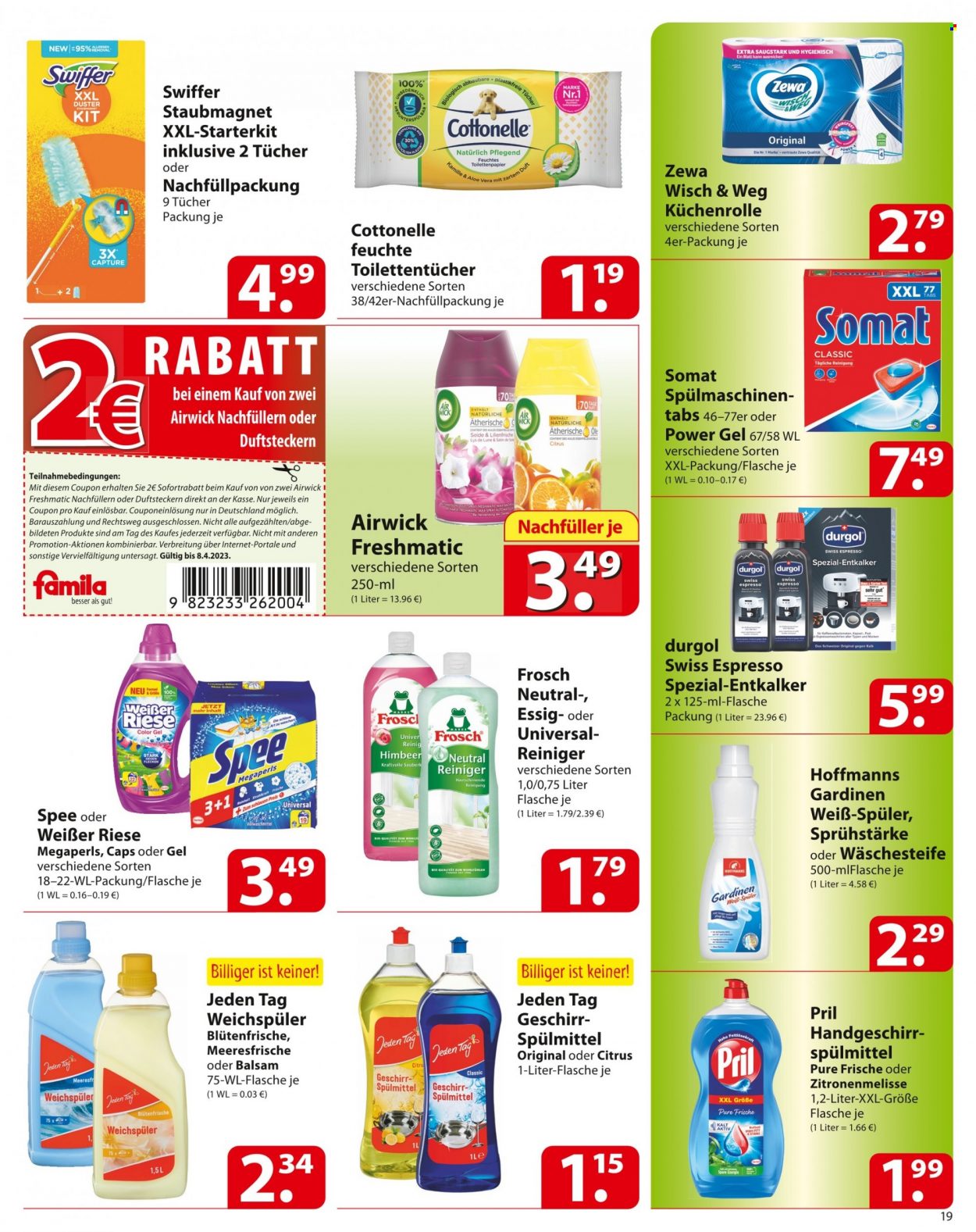 famila Prospekte  - 3.04.2023 - 8.04.2023. Seite 19