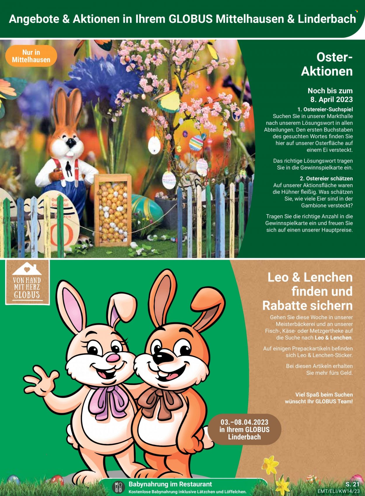 Globus Prospekte  - 3.04.2023 - 8.04.2023. Seite 27