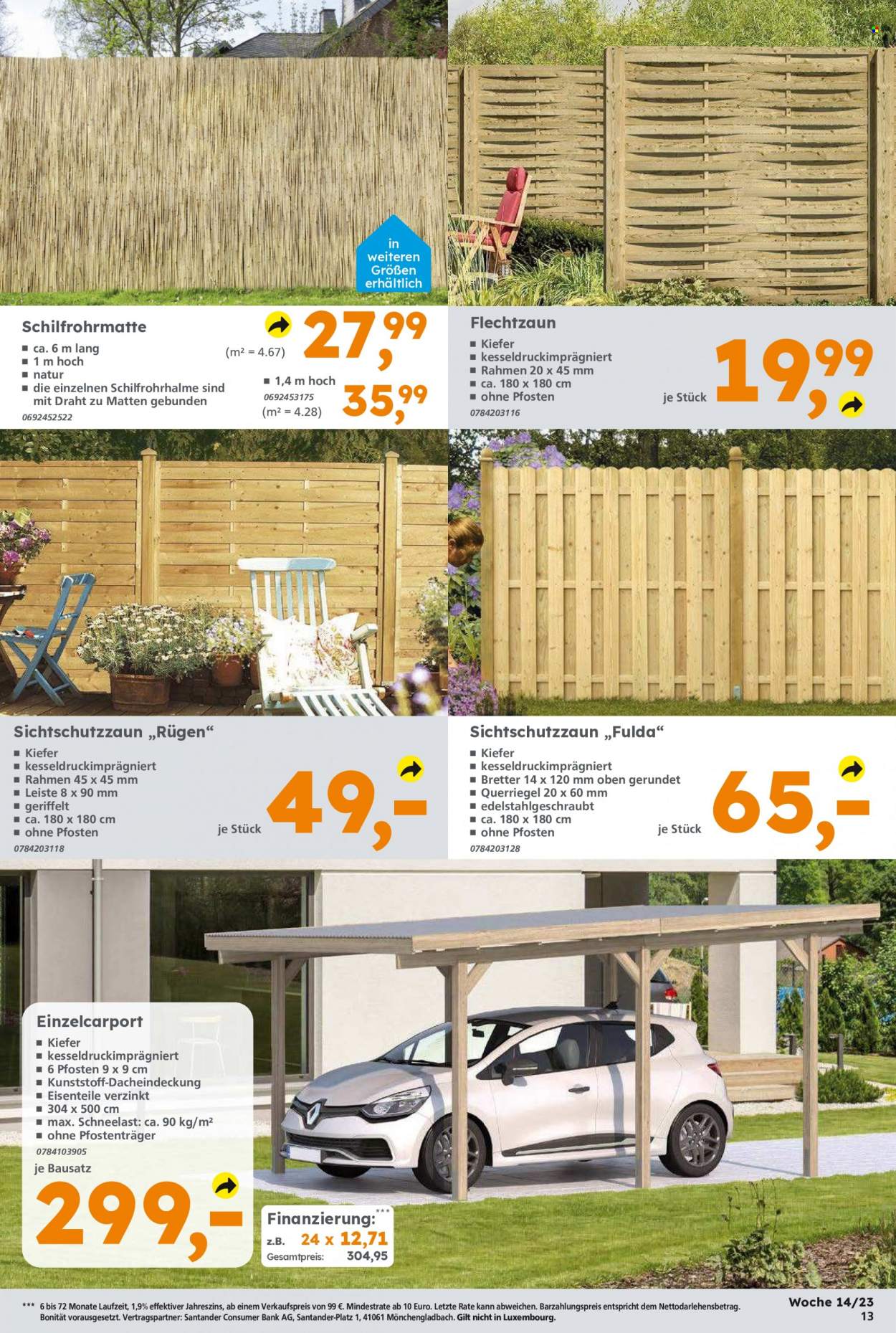 Globus Baumarkt Prospekte  - 3.04.2023 - 8.04.2023. Seite 13