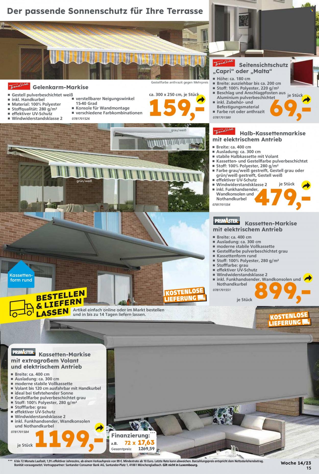 Globus Baumarkt Prospekte  - 3.04.2023 - 8.04.2023. Seite 15