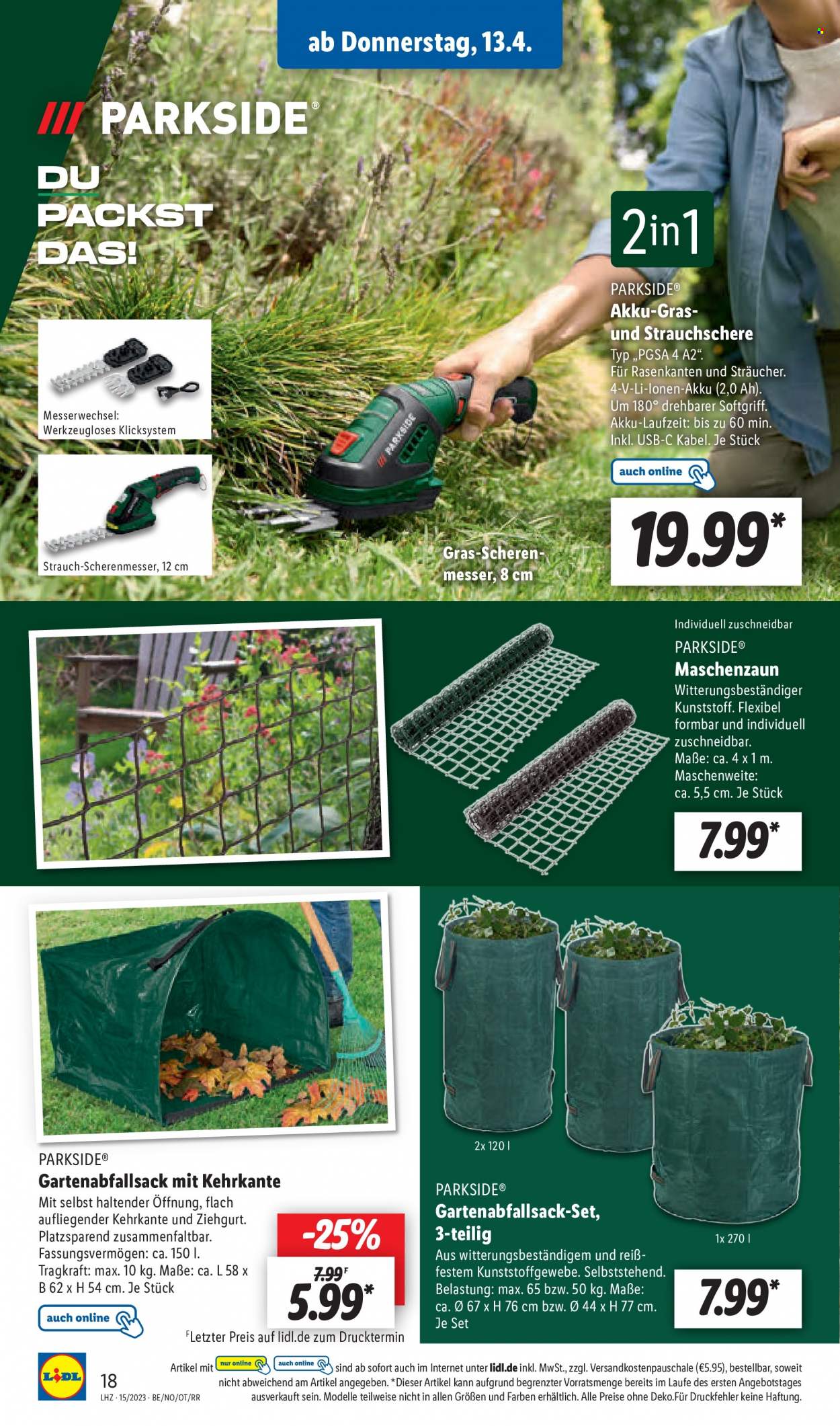 Lidl Prospekte  - 11.04.2023 - 15.04.2023. Seite 22