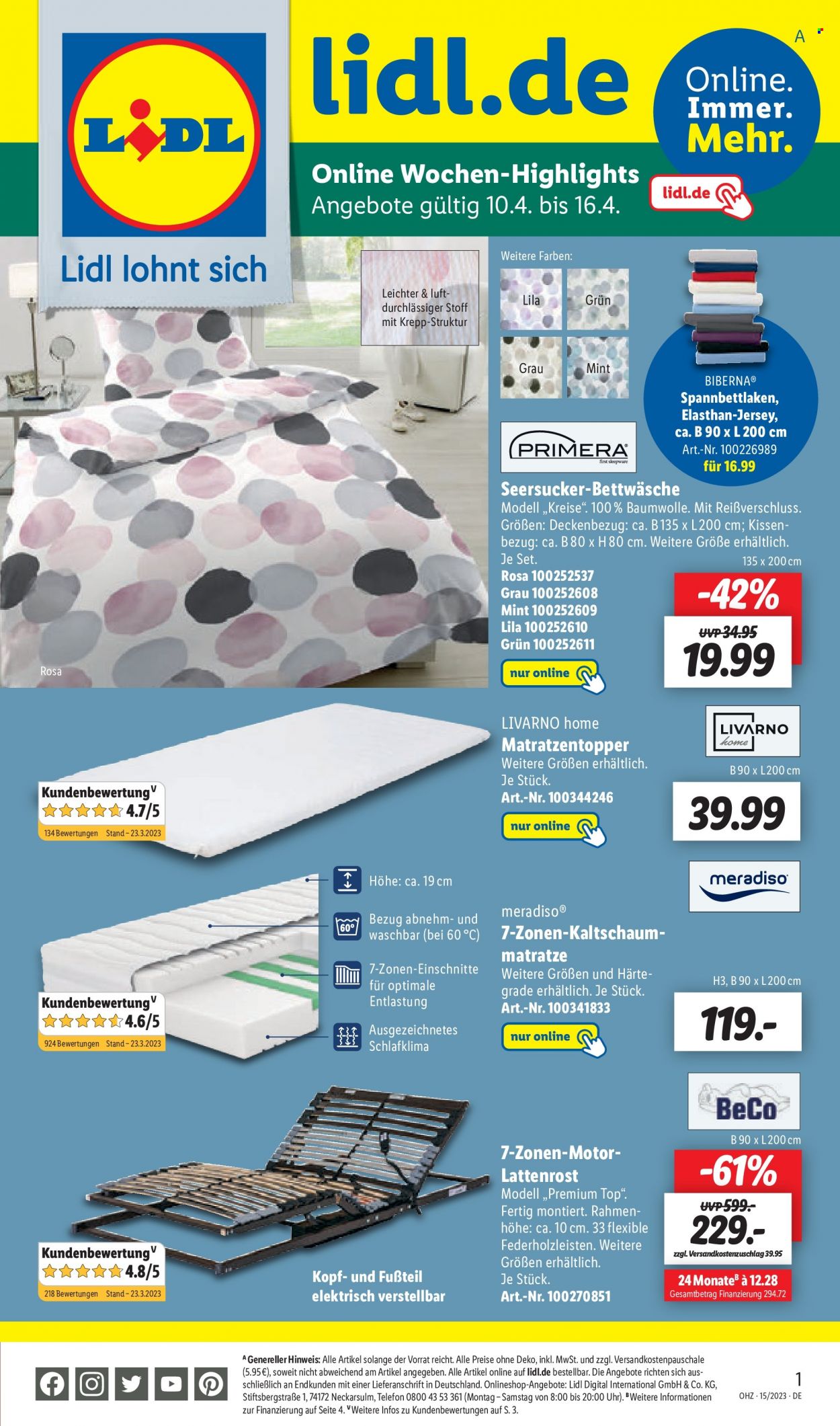 Lidl Prospekte  - 11.04.2023 - 15.04.2023. Seite 43