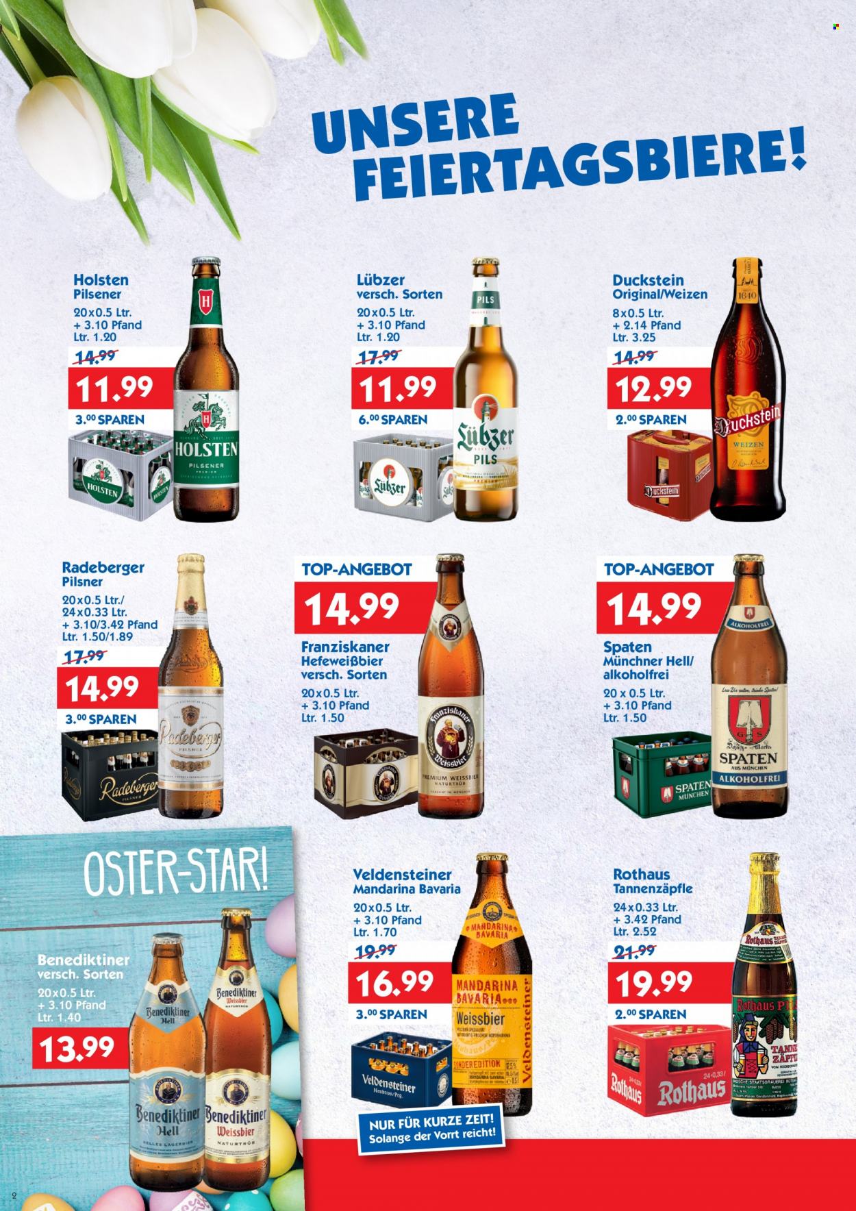 Hol'ab! Getränkemarkt Prospekte  - 3.04.2023 - 8.04.2023. Seite 2