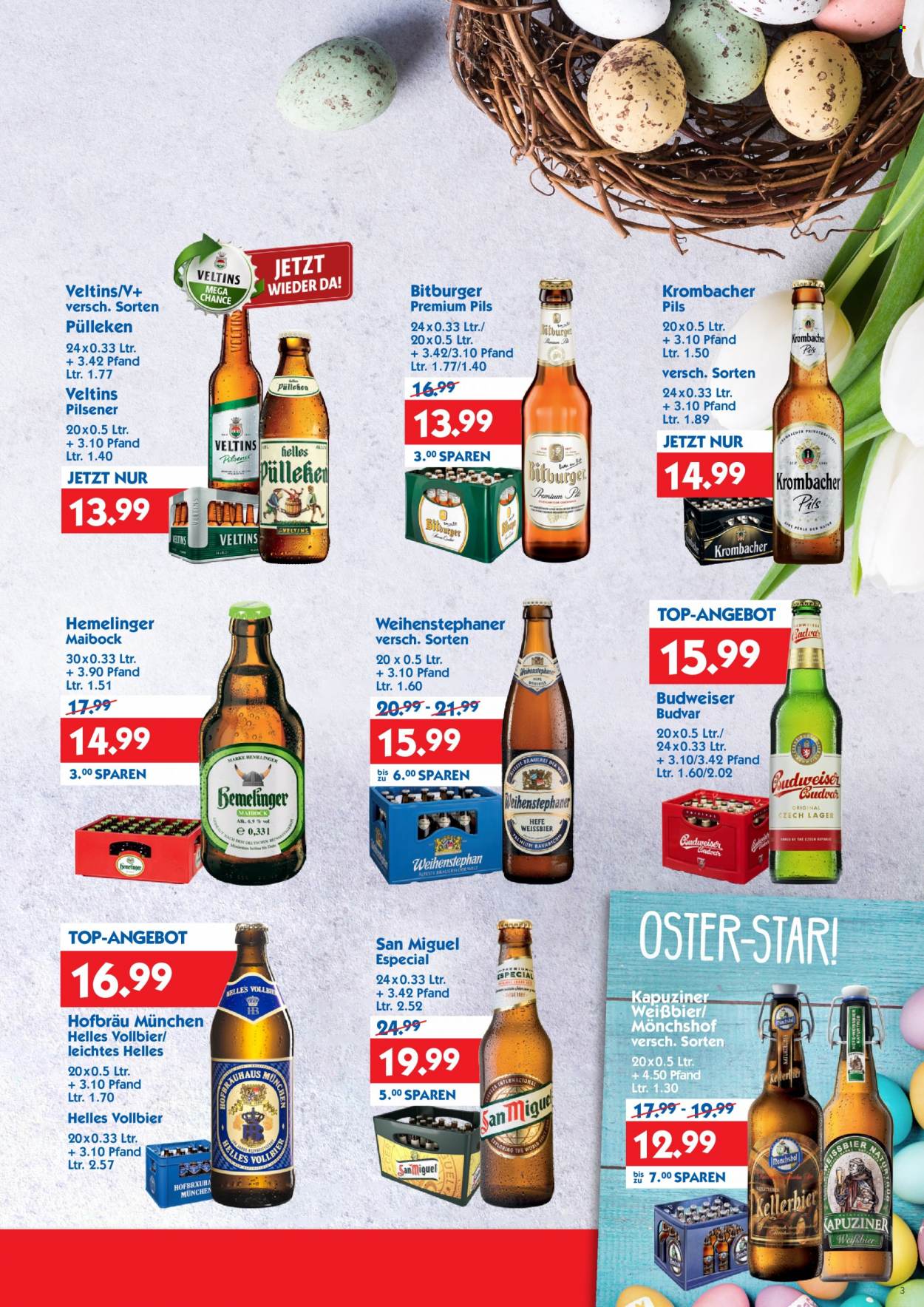 Hol'ab! Getränkemarkt Prospekte  - 3.04.2023 - 8.04.2023. Seite 3