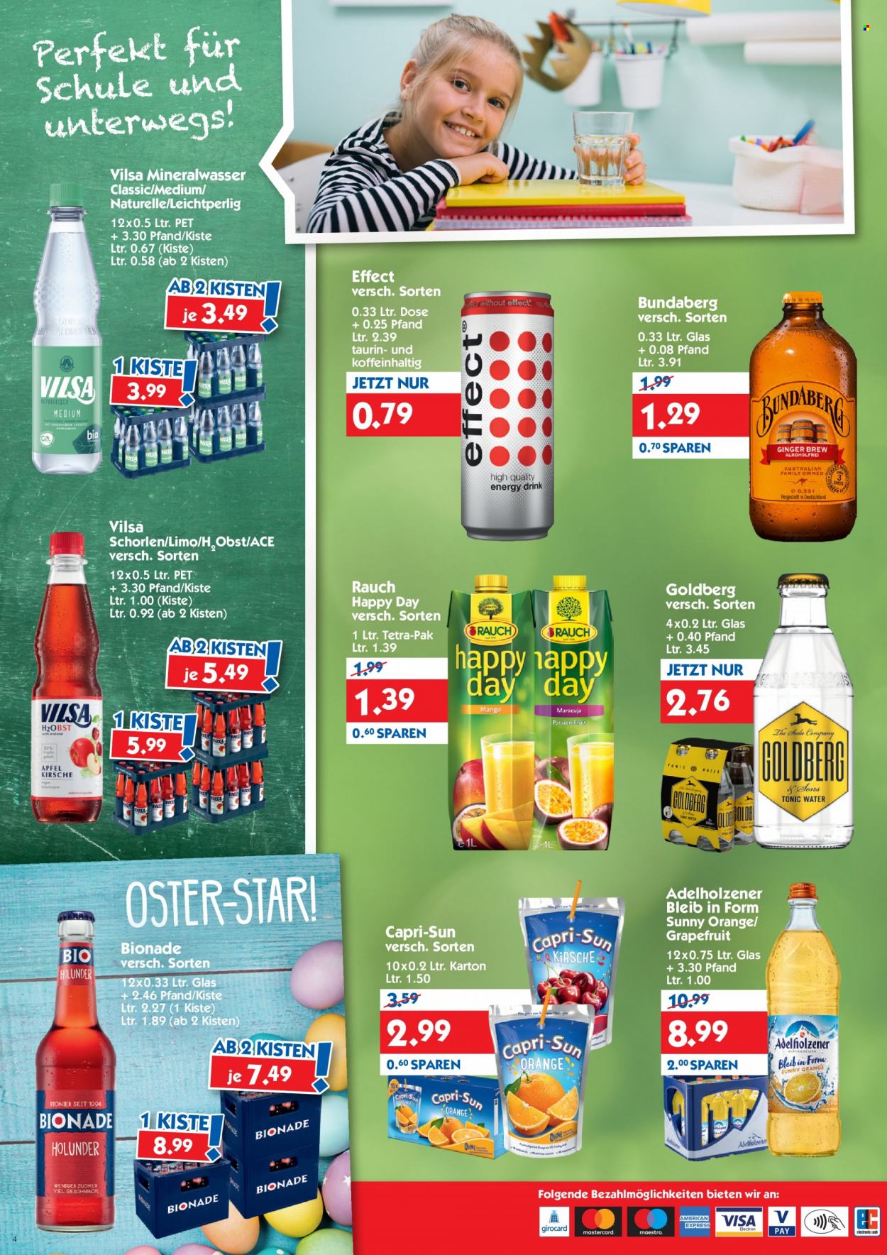 Hol'ab! Getränkemarkt Prospekte  - 3.04.2023 - 8.04.2023. Seite 4
