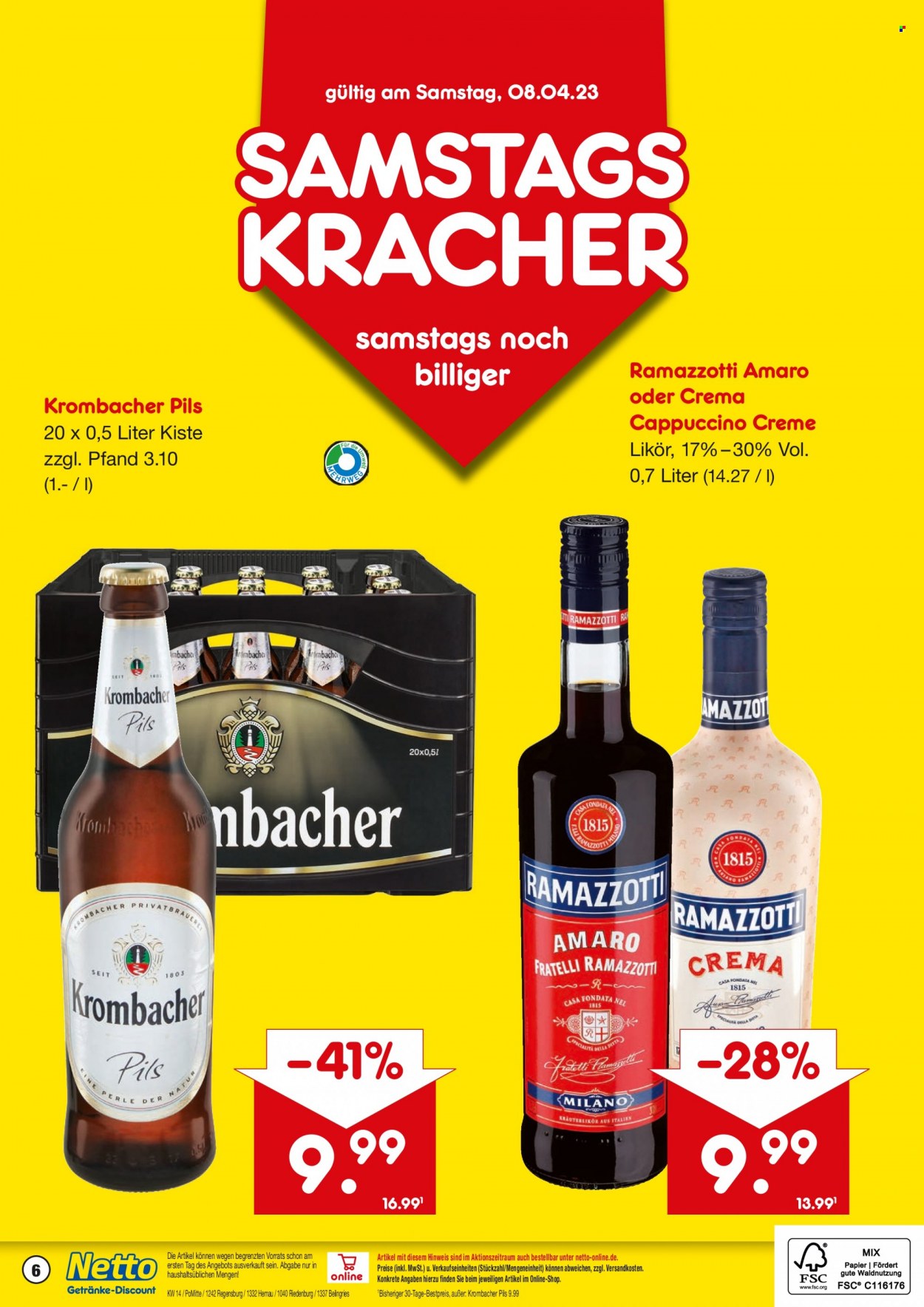 Netto Marken-Discount Prospekte  - 3.04.2023 - 8.04.2023. Seite 6