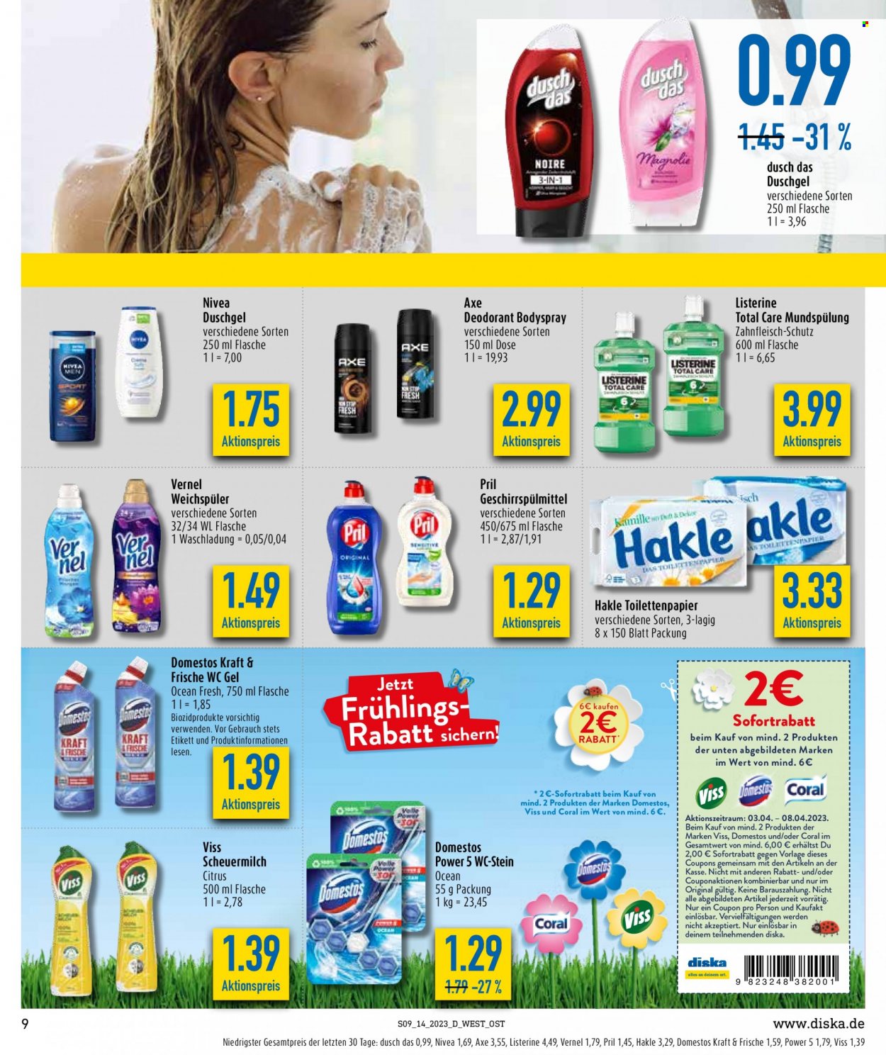 Diska Prospekte  - 3.04.2023 - 8.04.2023. Seite 9