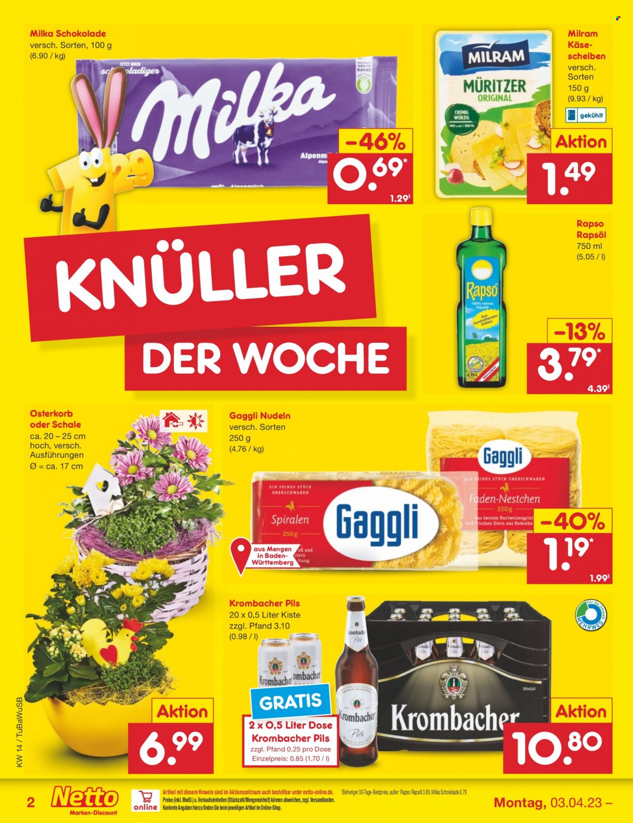 Netto Marken-Discount Prospekte  - 3.04.2023 - 8.04.2023. Seite 2