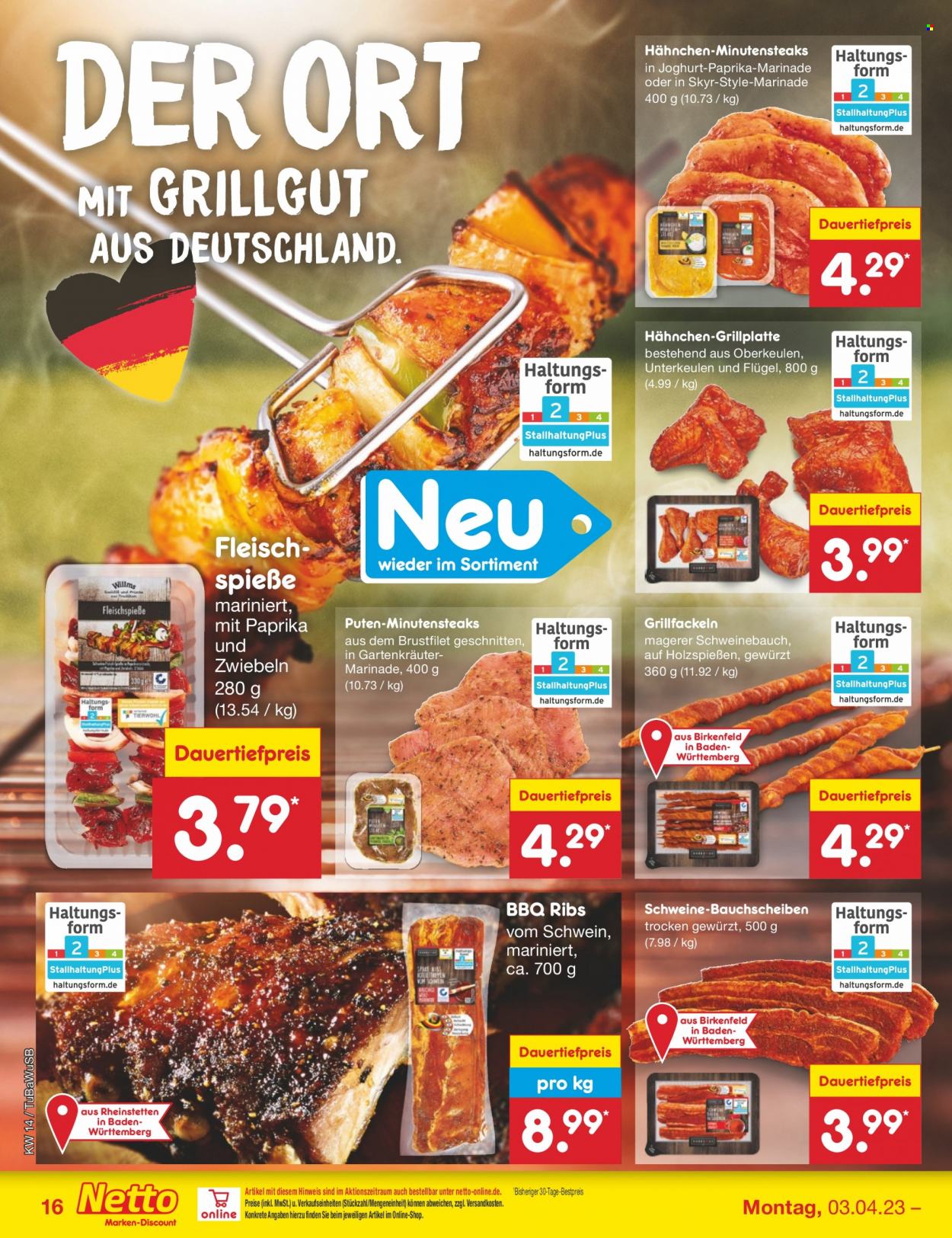 Netto Marken-Discount Prospekte  - 3.04.2023 - 8.04.2023. Seite 16