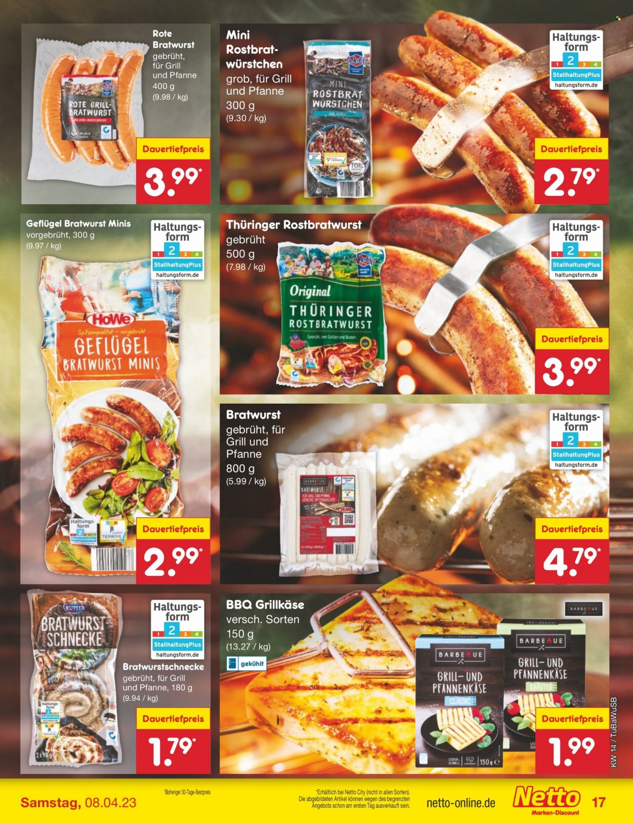 Netto Marken-Discount Prospekte  - 3.04.2023 - 8.04.2023. Seite 17