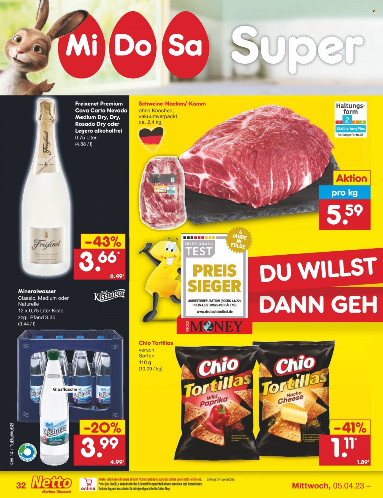 Netto Marken-Discount Prospekte  - 3.04.2023 - 8.04.2023. Seite 32