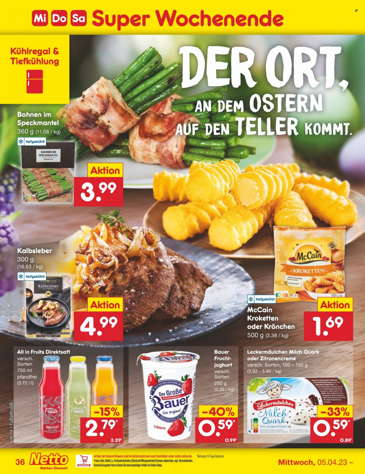 Netto Marken-Discount Prospekte  - 3.04.2023 - 8.04.2023. Seite 36