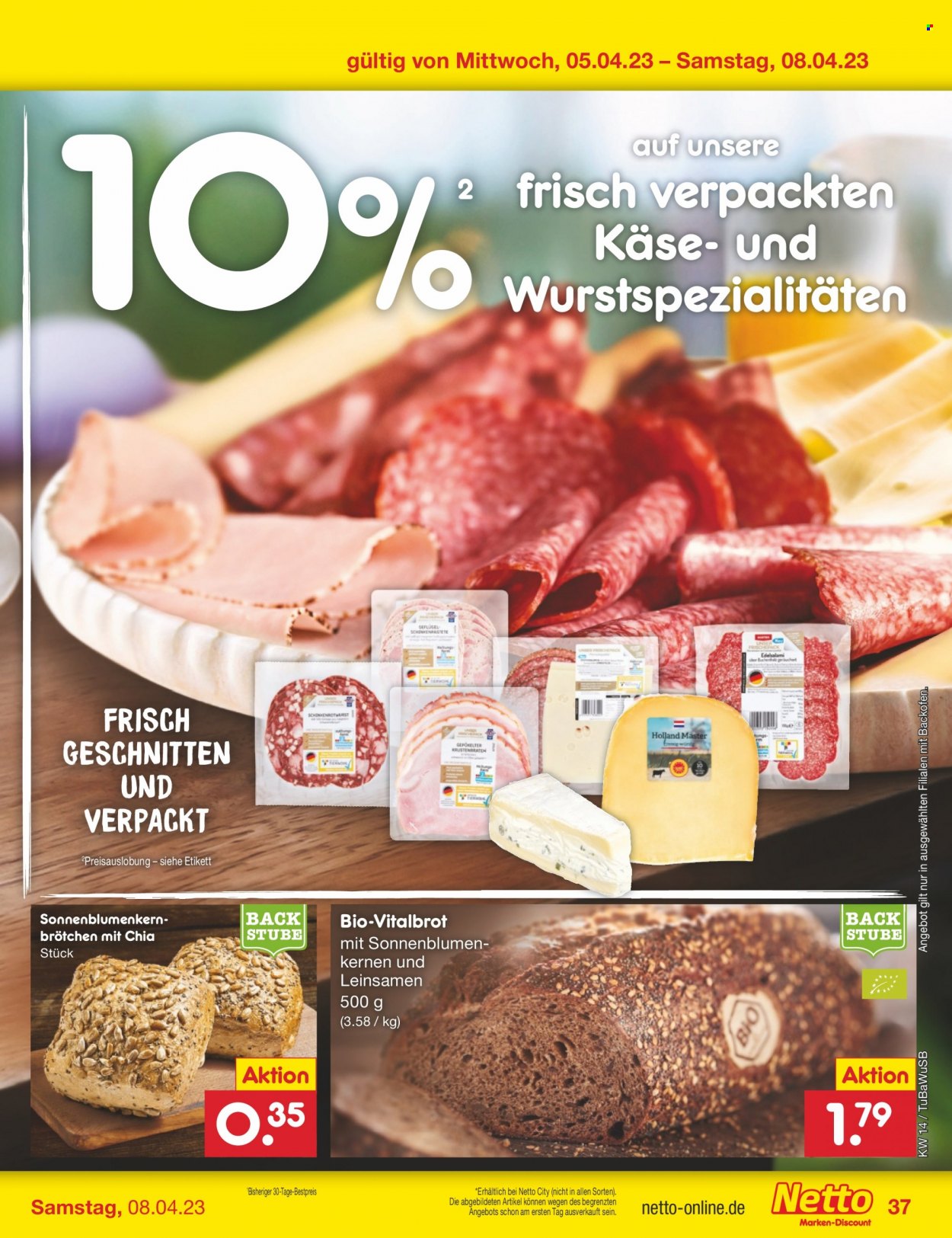 Netto Marken-Discount Prospekte  - 3.04.2023 - 8.04.2023. Seite 37