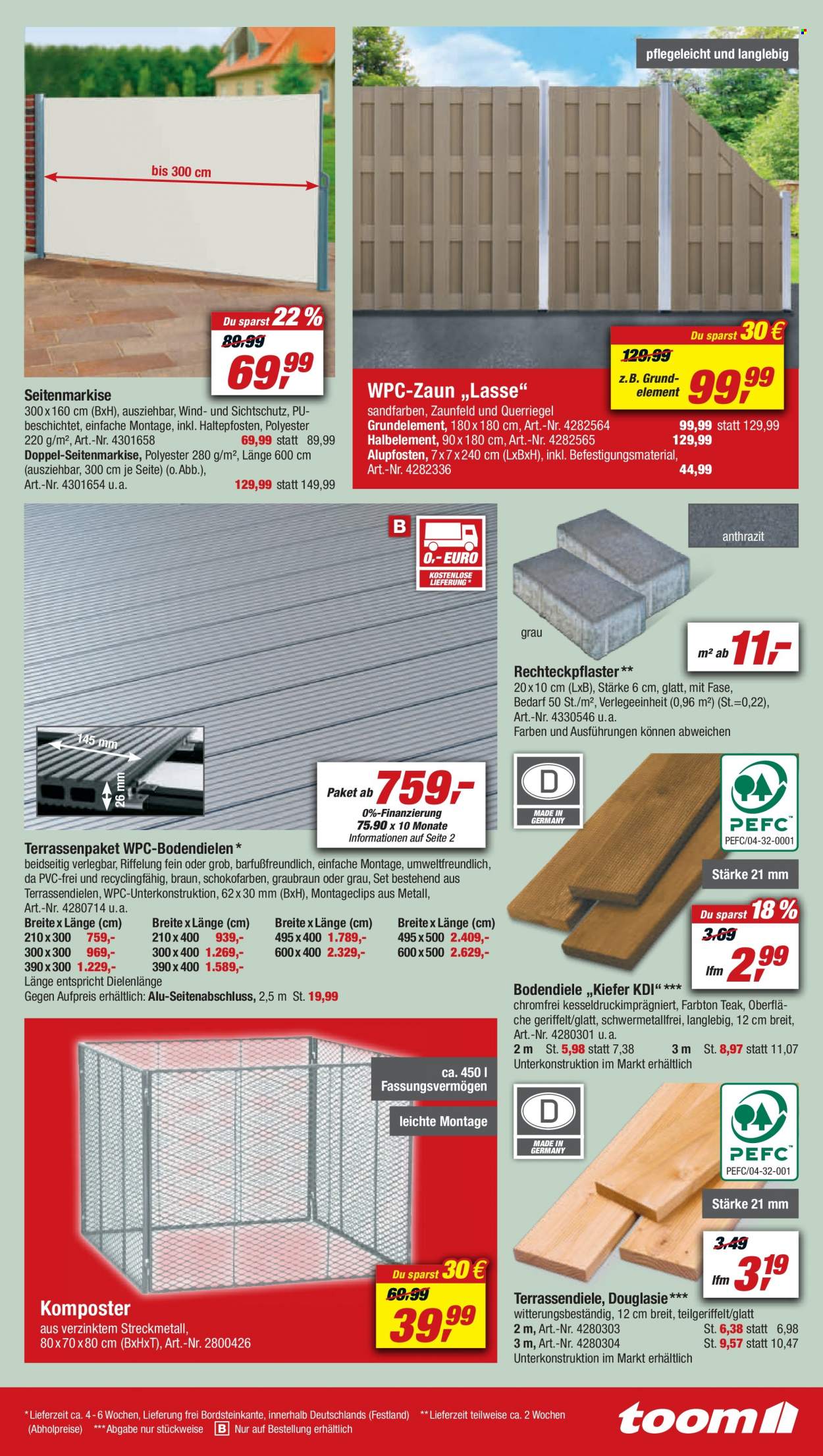 toom Baumarkt Prospekte  - 8.04.2023 - 14.04.2023. Seite 19