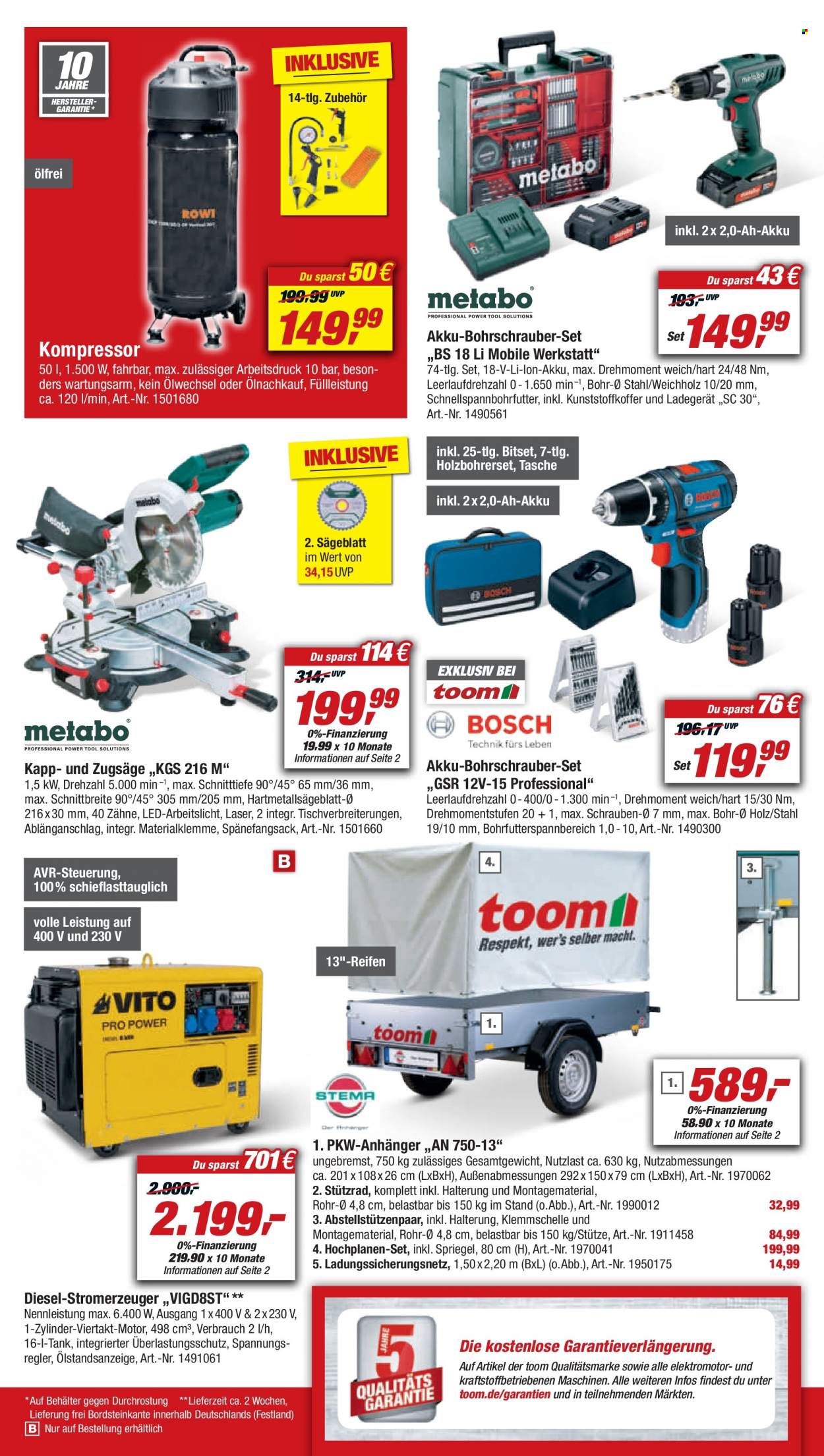 toom Baumarkt Prospekte  - 8.04.2023 - 14.04.2023. Seite 22