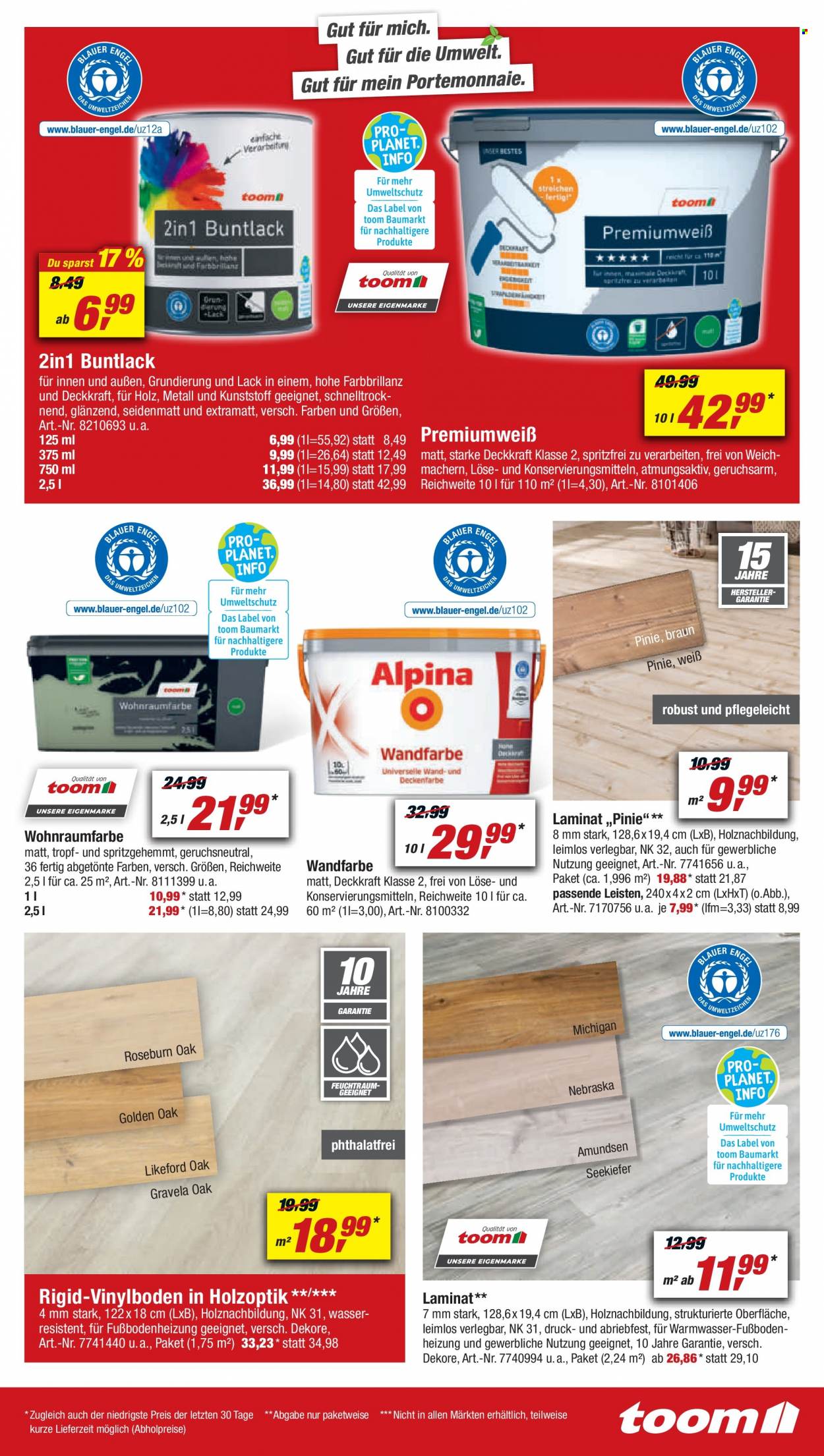 toom Baumarkt Prospekte  - 8.04.2023 - 14.04.2023. Seite 25