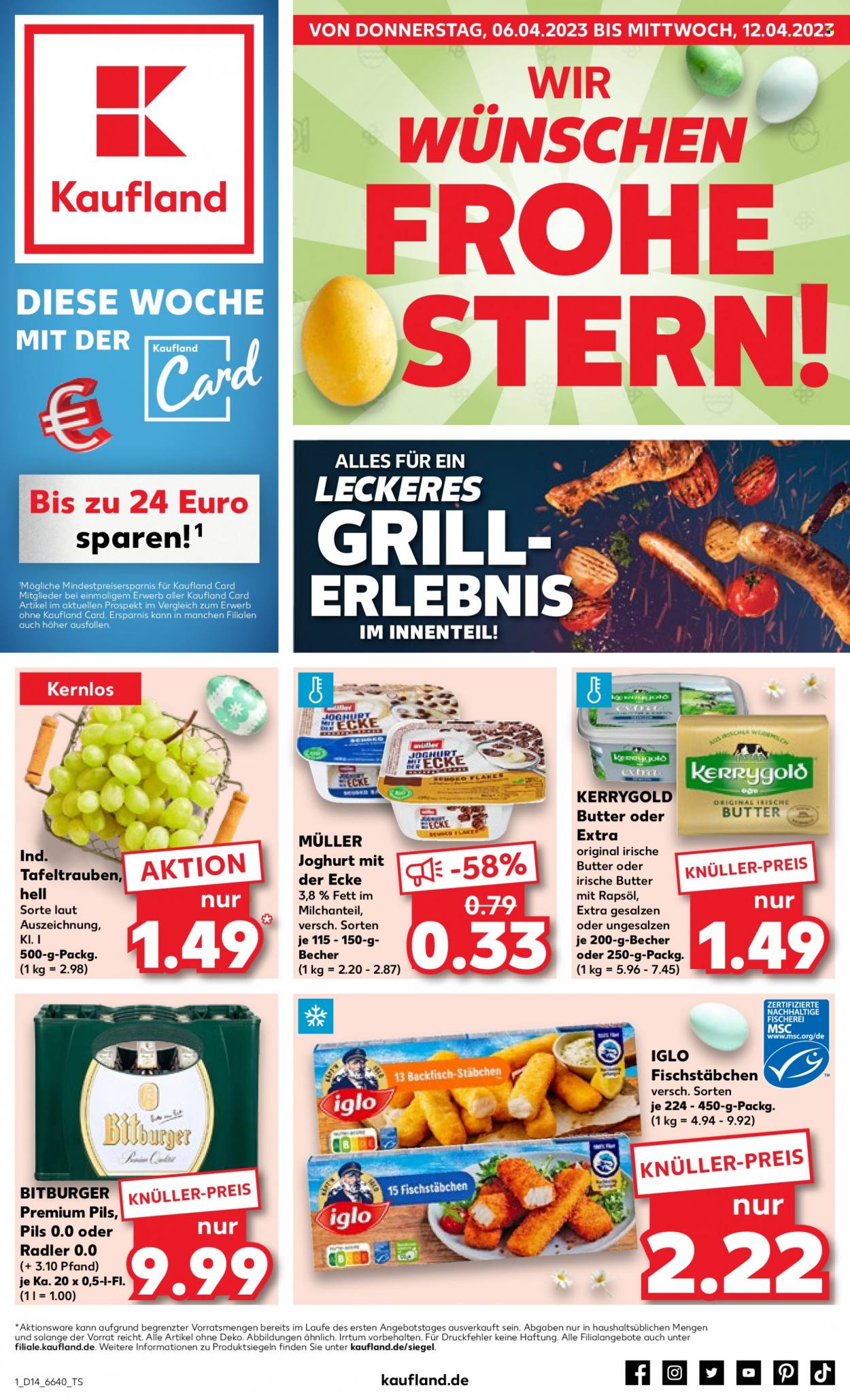 Kaufland Prospekte  - 6.04.2023 - 12.04.2023. Seite 1