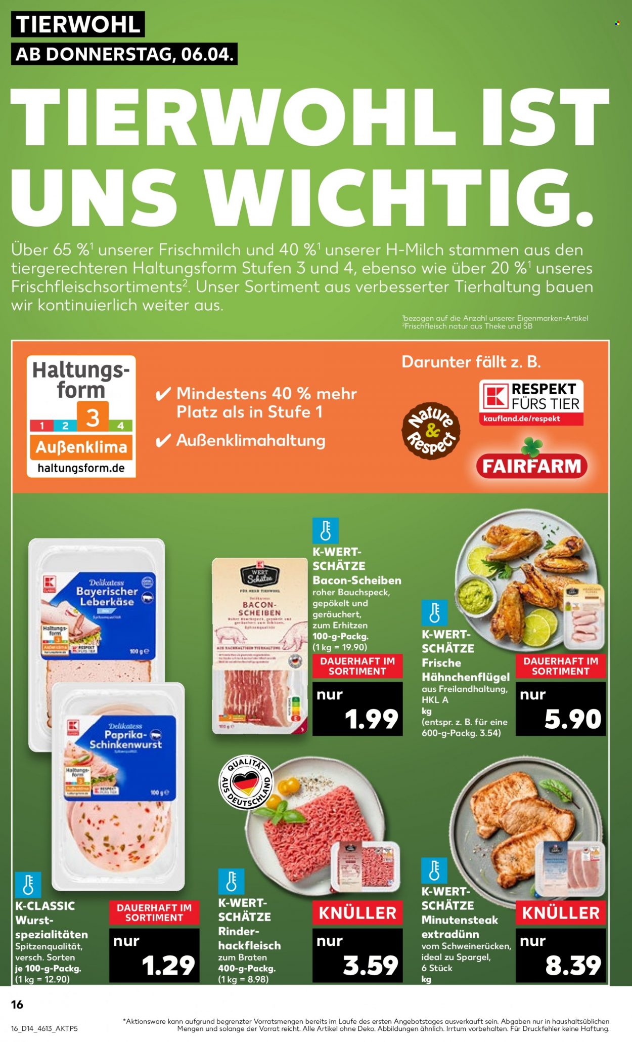 Kaufland Prospekte  - 6.04.2023 - 12.04.2023. Seite 16