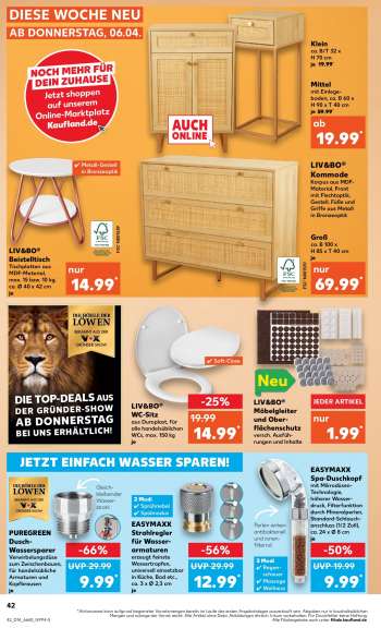 thumbnail - Kommode Korpus aus MDF- Material, Front mit Flechtoptik, Gestell, Füße und Griffe aus Metall in Bronzeoptik