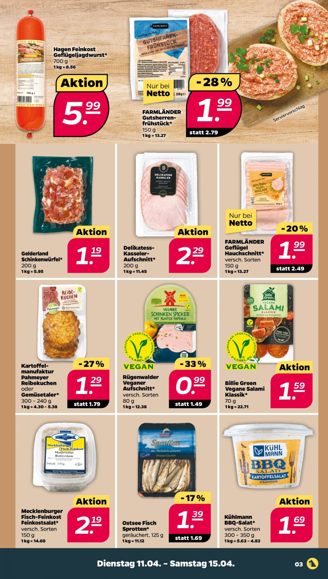 Netto Prospekte  - 11.04.2023 - 15.04.2023. Seite 3