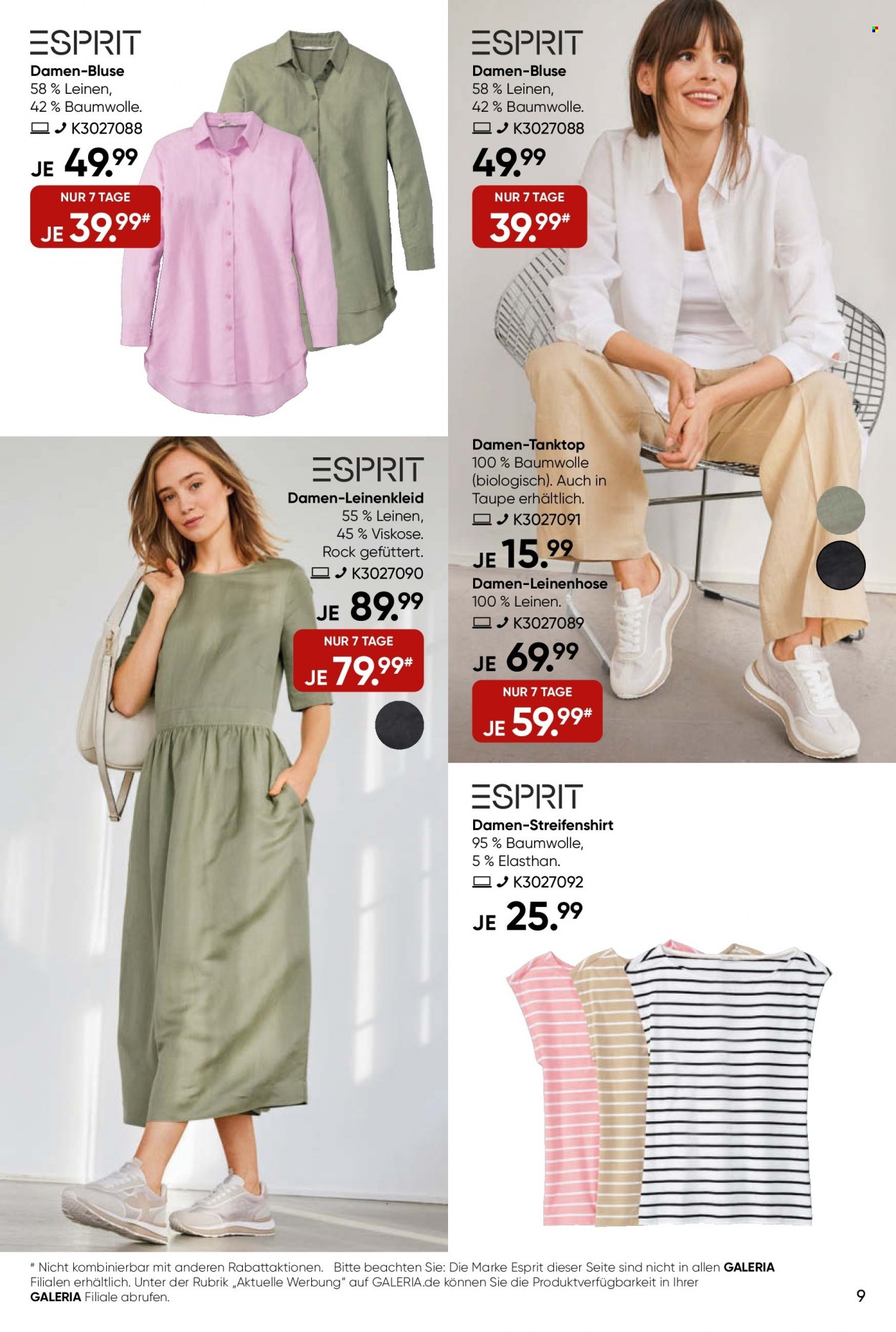 GALERIA Karstadt Kaufhof Prospekte  - 3.04.2023 - 9.04.2023. Seite 9