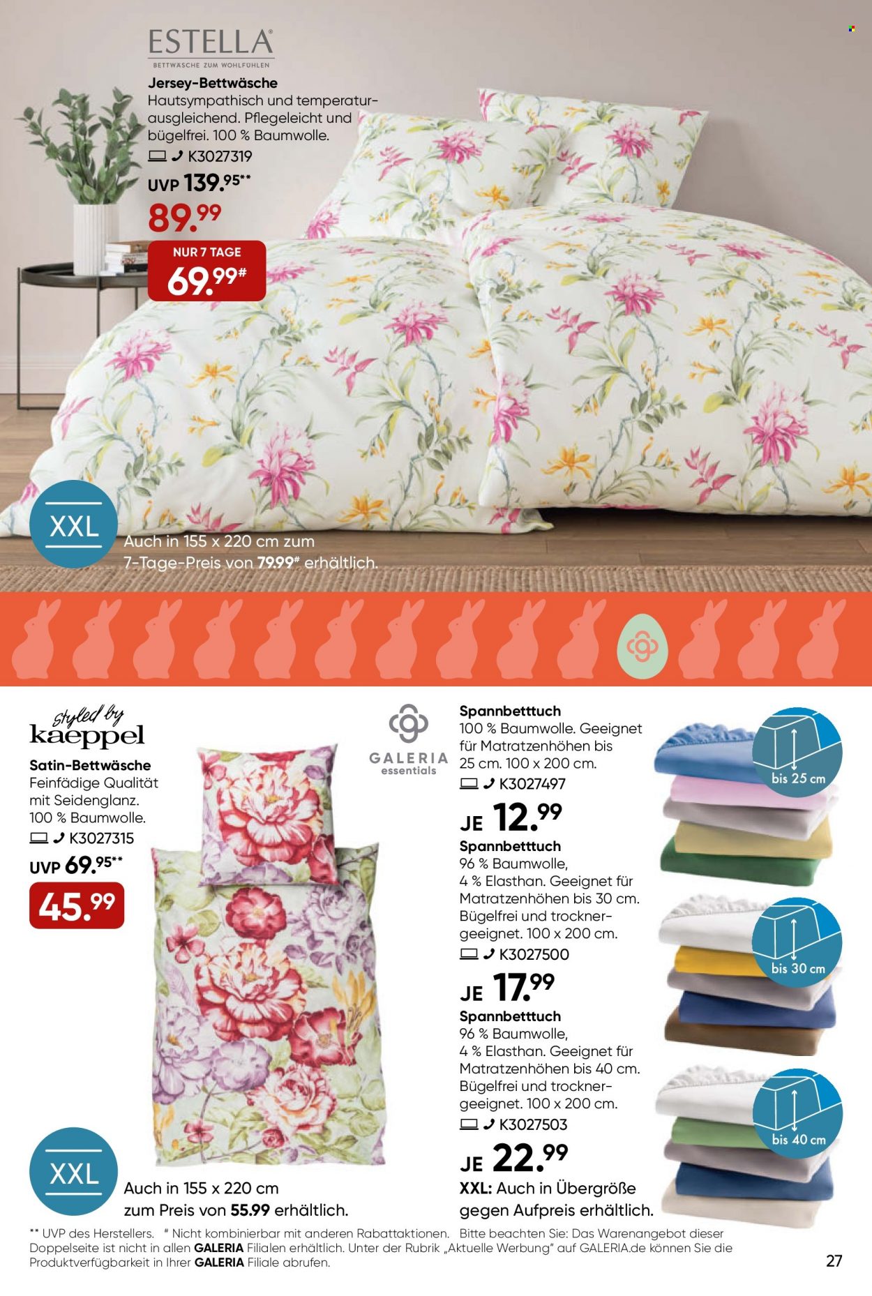 GALERIA Karstadt Kaufhof Prospekte  - 3.04.2023 - 9.04.2023. Seite 27